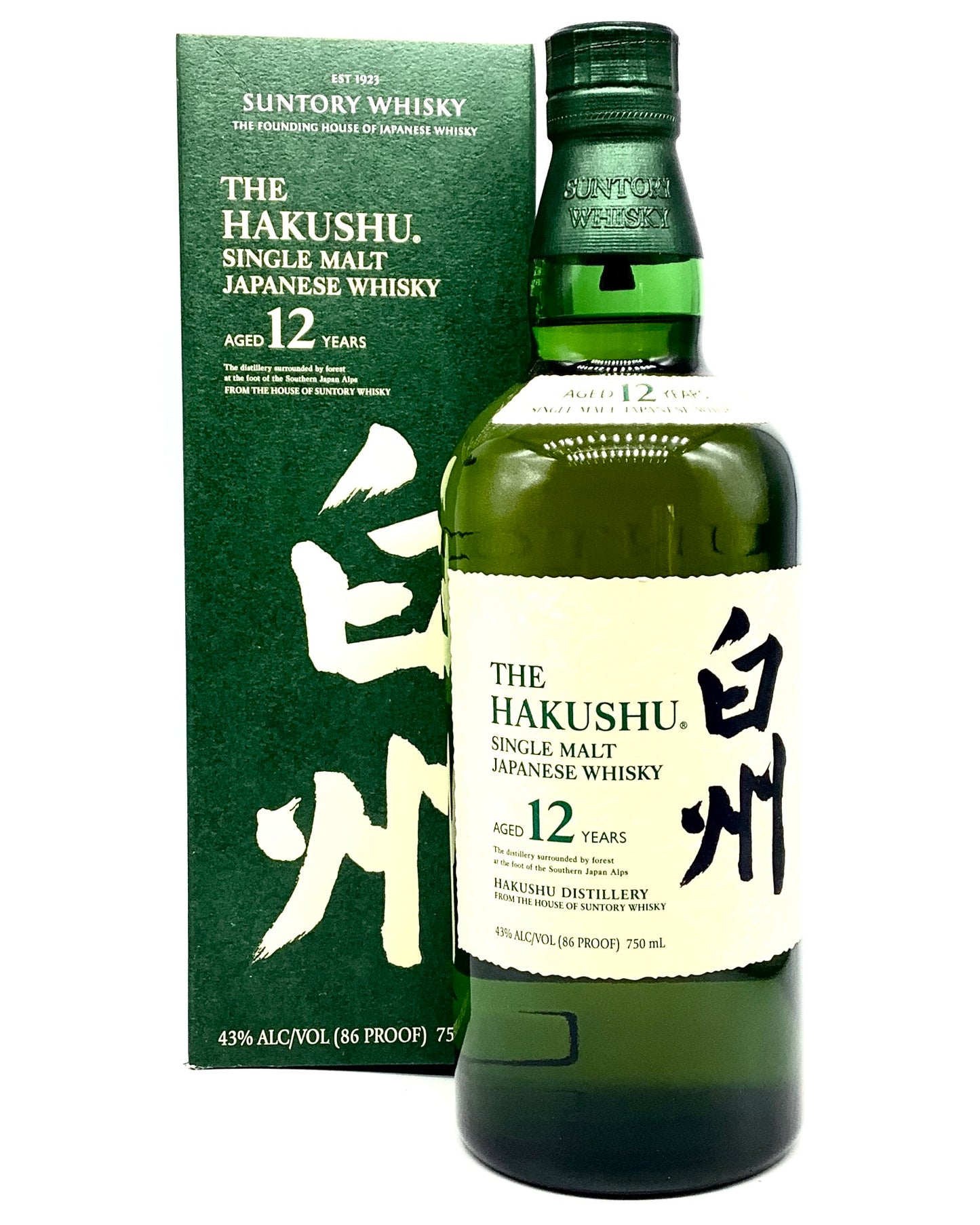 The Hakushu 12 Year "100th Anniversary" Japanese Whisky