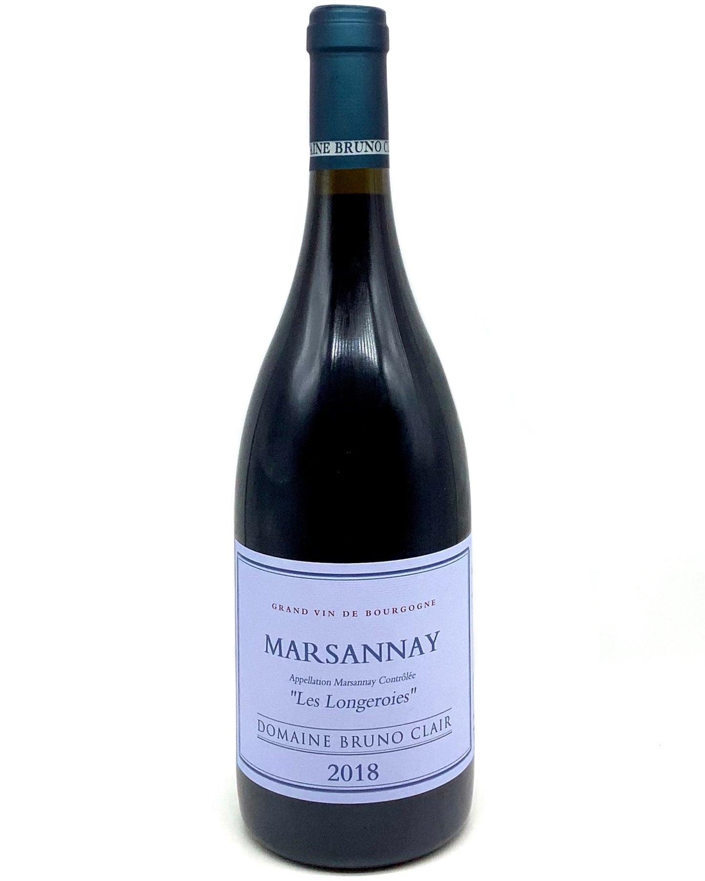 Domaine Bruno Clair, Pinot Noir, Marsannay "Les Longeroies" Côte de Nuits, Burgundy, France 2018 organic