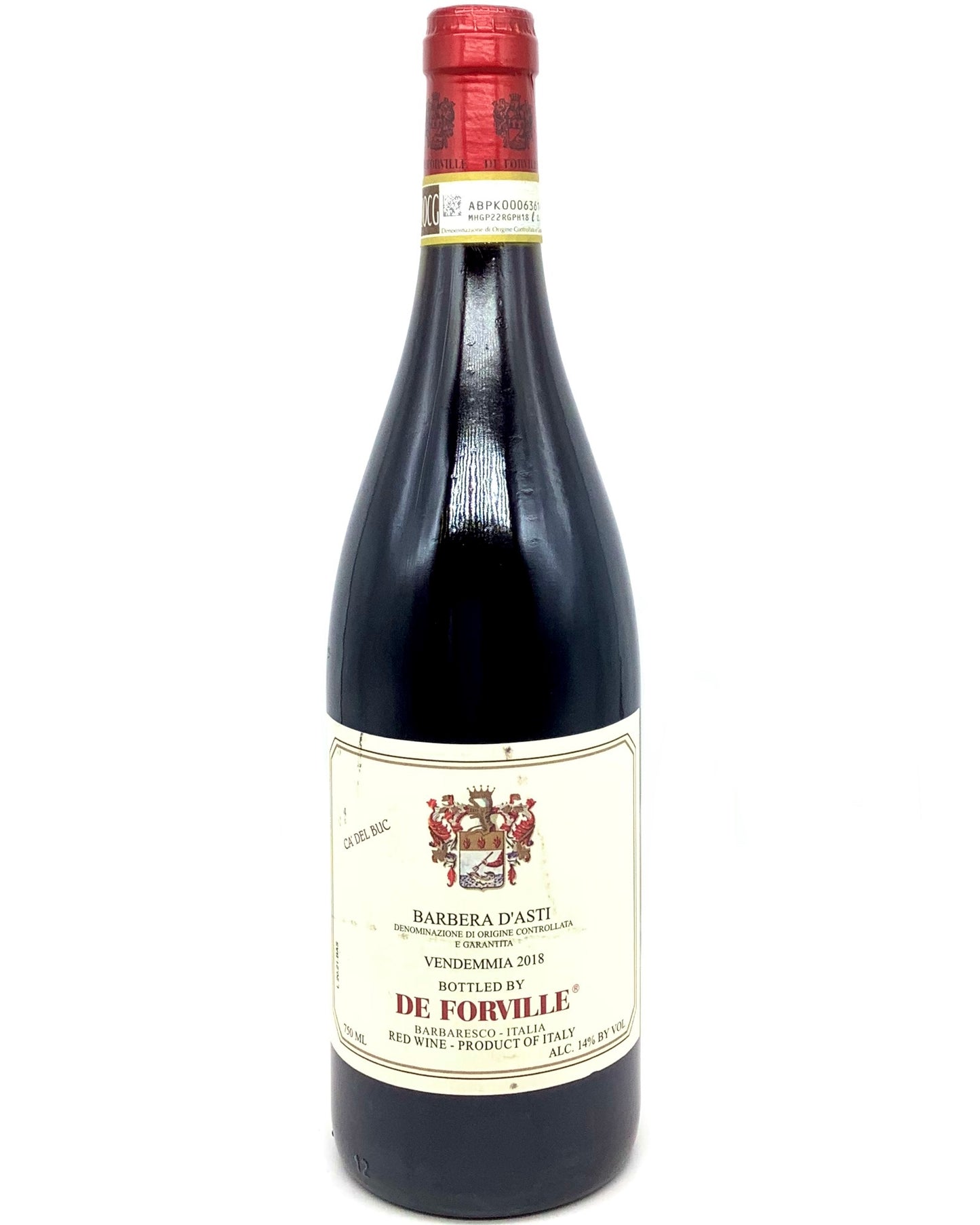 De Forville, Barbera d'Asti "Ca' Del Buc" Piedmont, Italy 2023