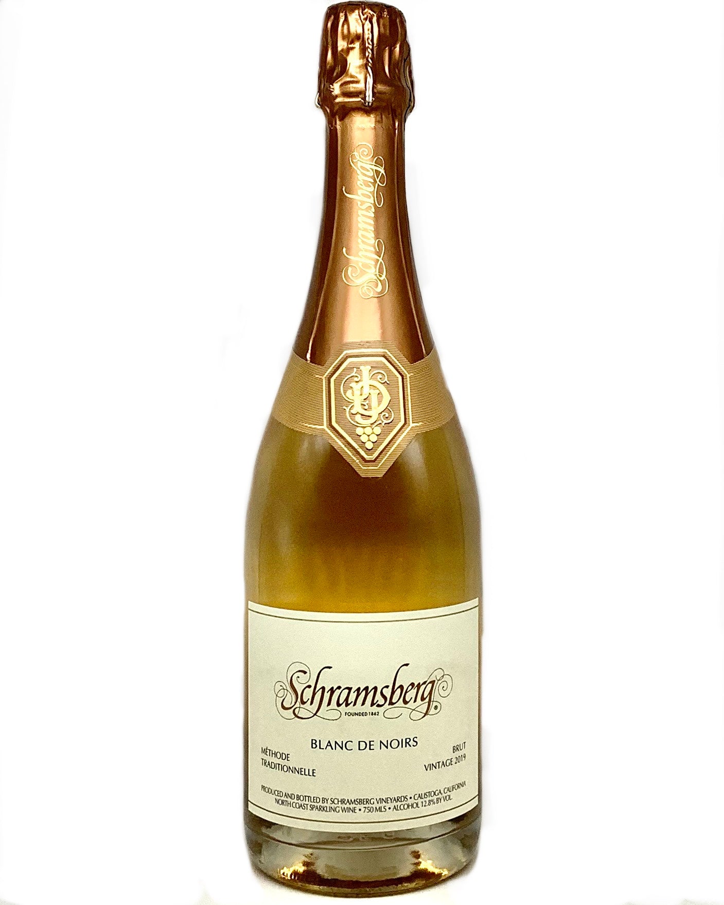 Schramsberg, Pinot Noir, Blanc de Noirs Brut Sparkling, California 2020 newarrival