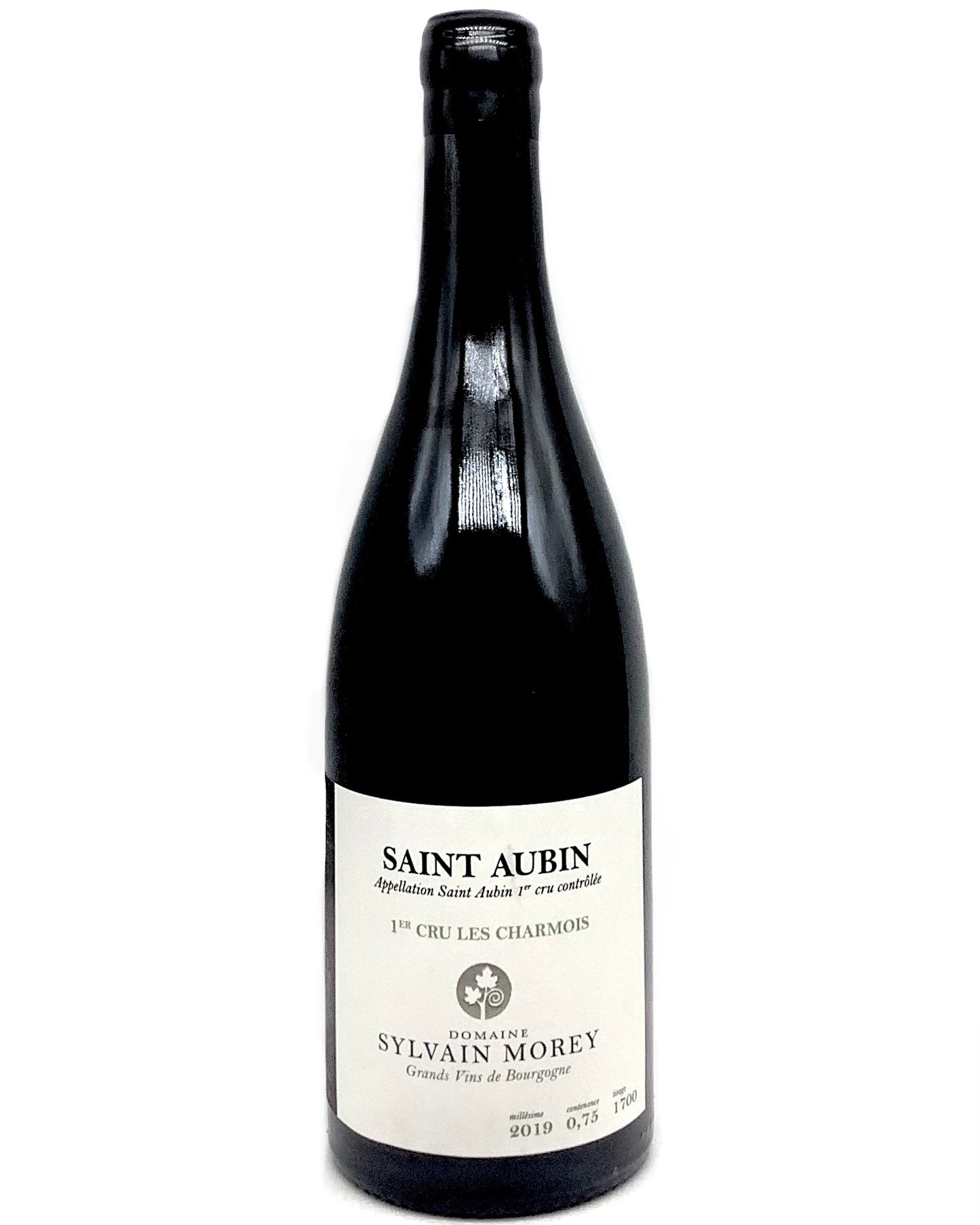 Sylvain Morey, Chardonnay, Saint-Aubin 1er Cru Les Charmois, Côte de Beaune, Burgundy, France 2019