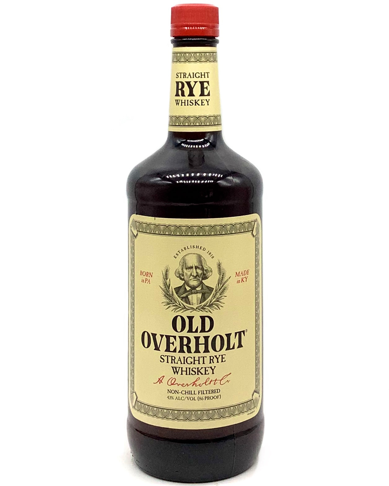 Old Overholt Straight Rye Whiskey 1L