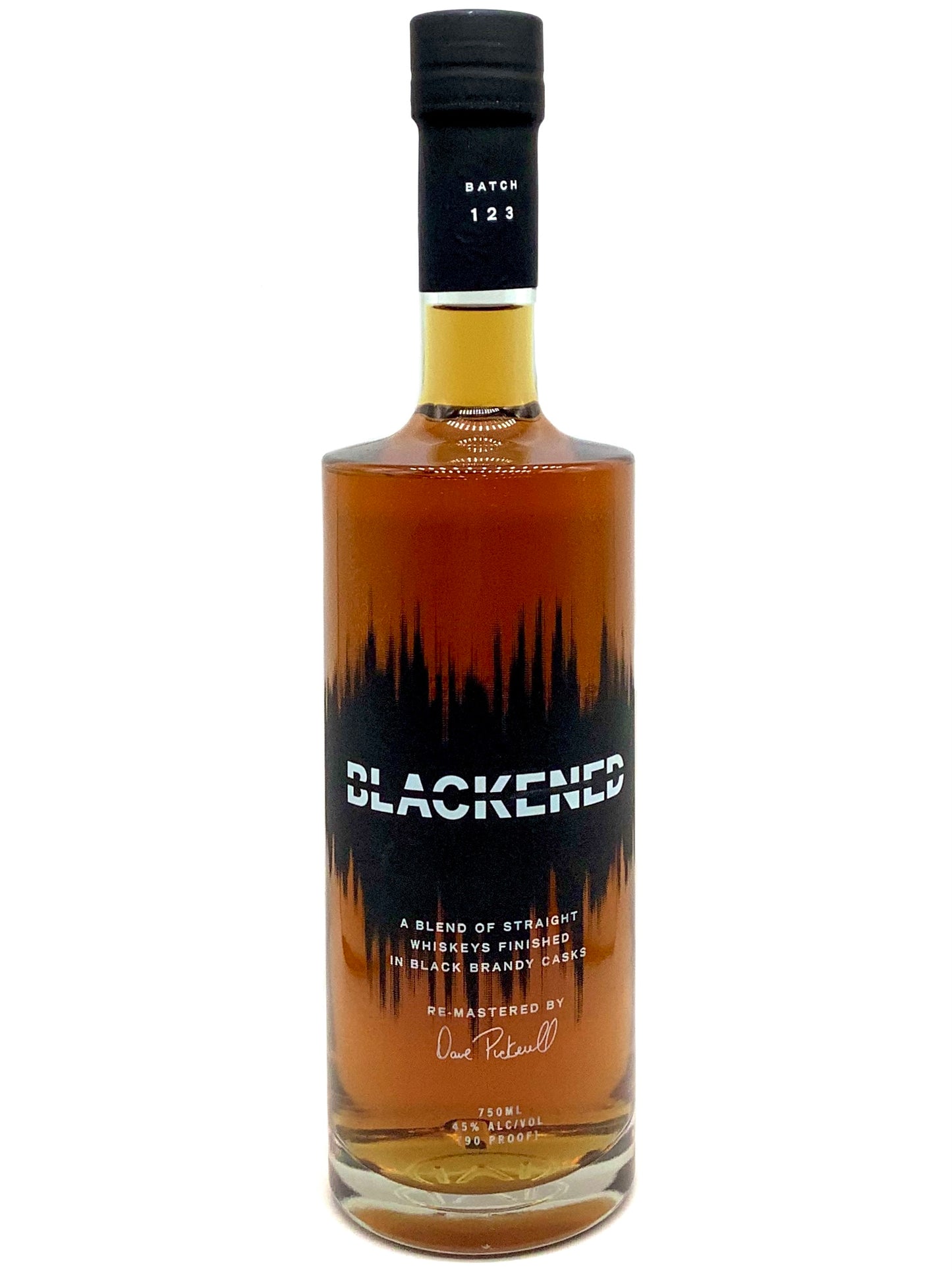 Blackened Straight Whiskey (Batch 144) 750ml metallica
