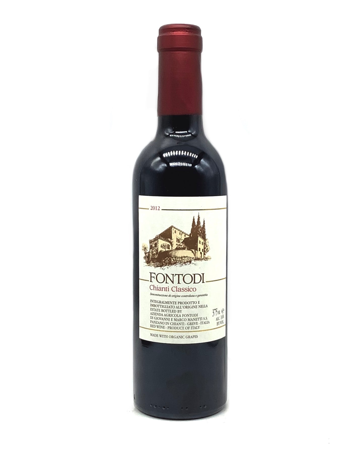 Fontodi, Sangiovese, Chianti Classico, Tuscany 2012 375ml