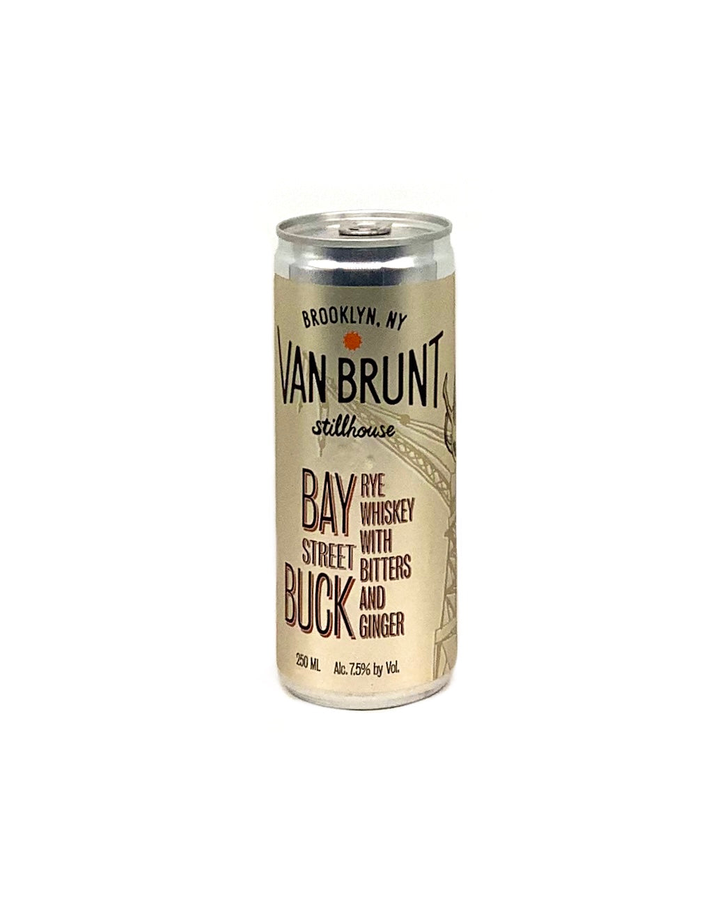 Van Brunt Bay Street Buck Rye Can 250ml