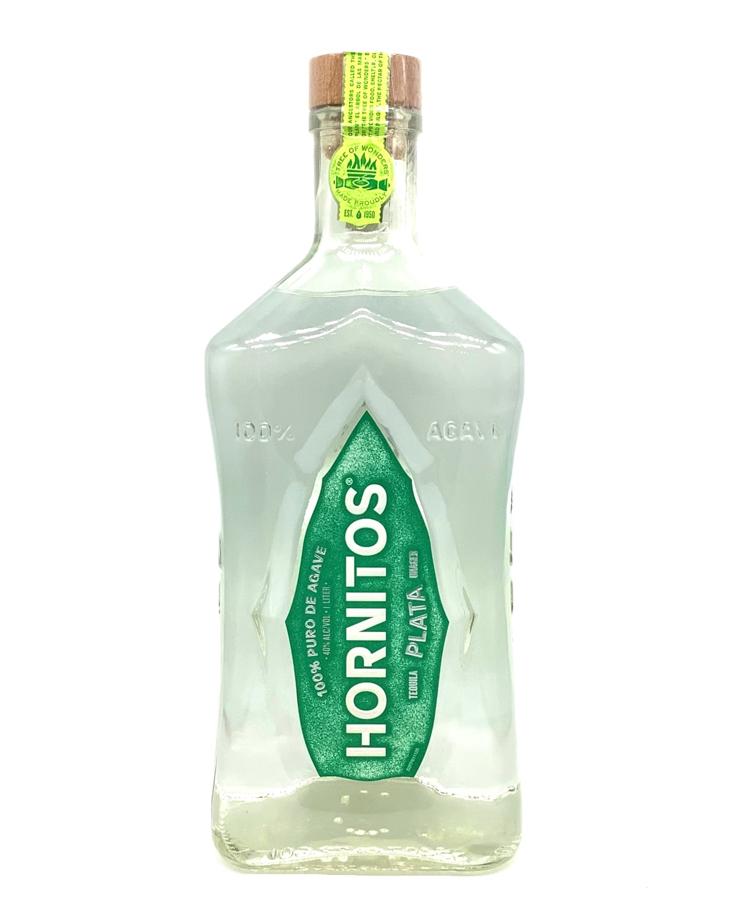 Hornitos Tequila Plata 750ml