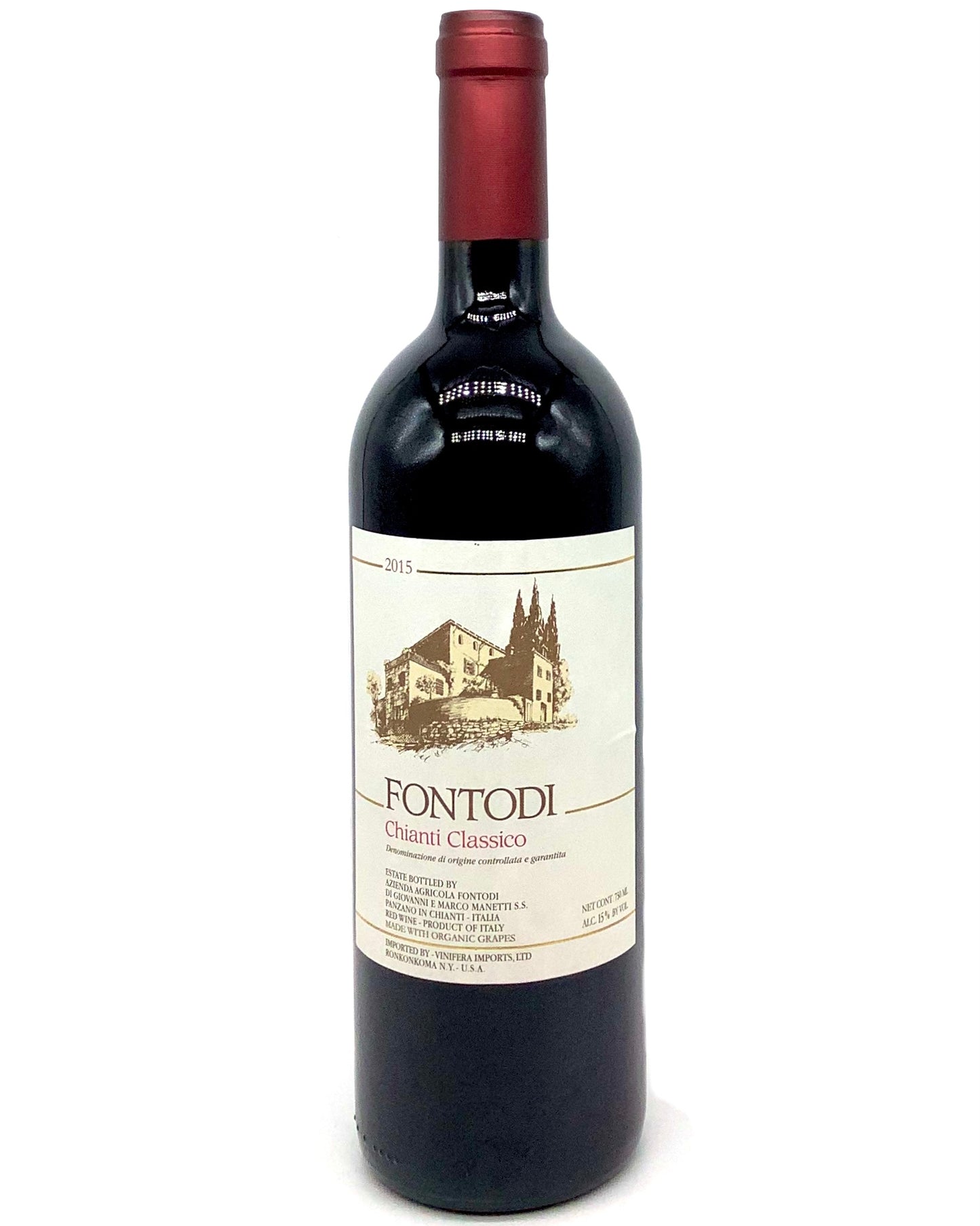 Fontodi, Sangiovese, Chianti Classico, Tuscany, Italy 2015