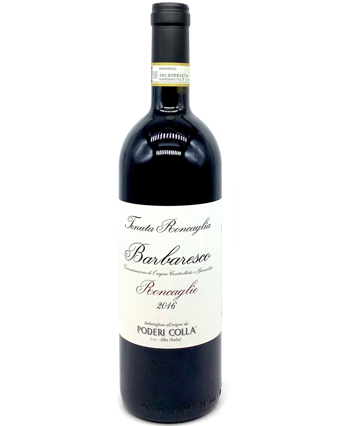 Poderi Colla, Nebbiolo, Barbaresco Roncaglie, Piedmont, Italy 2016