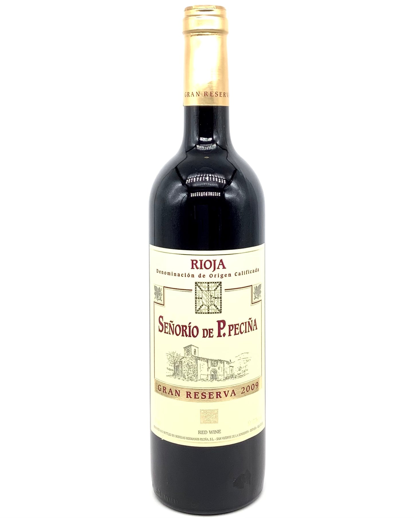 Senorio de Pecina, Tempranillo, Rioja Gran Reserva 2009