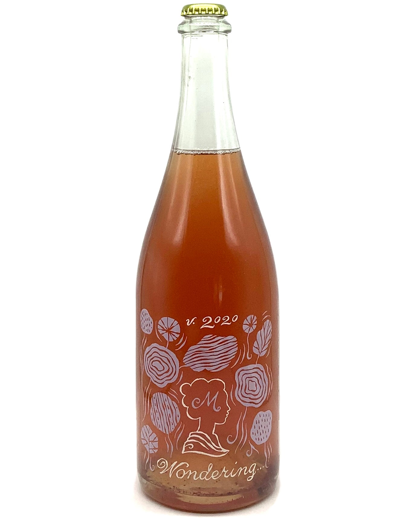 Kivelstadt Cellars, Carignan, Pet Nat Rosé "Wondering" Mendocino County, California 2020 natural organic petnat vegan