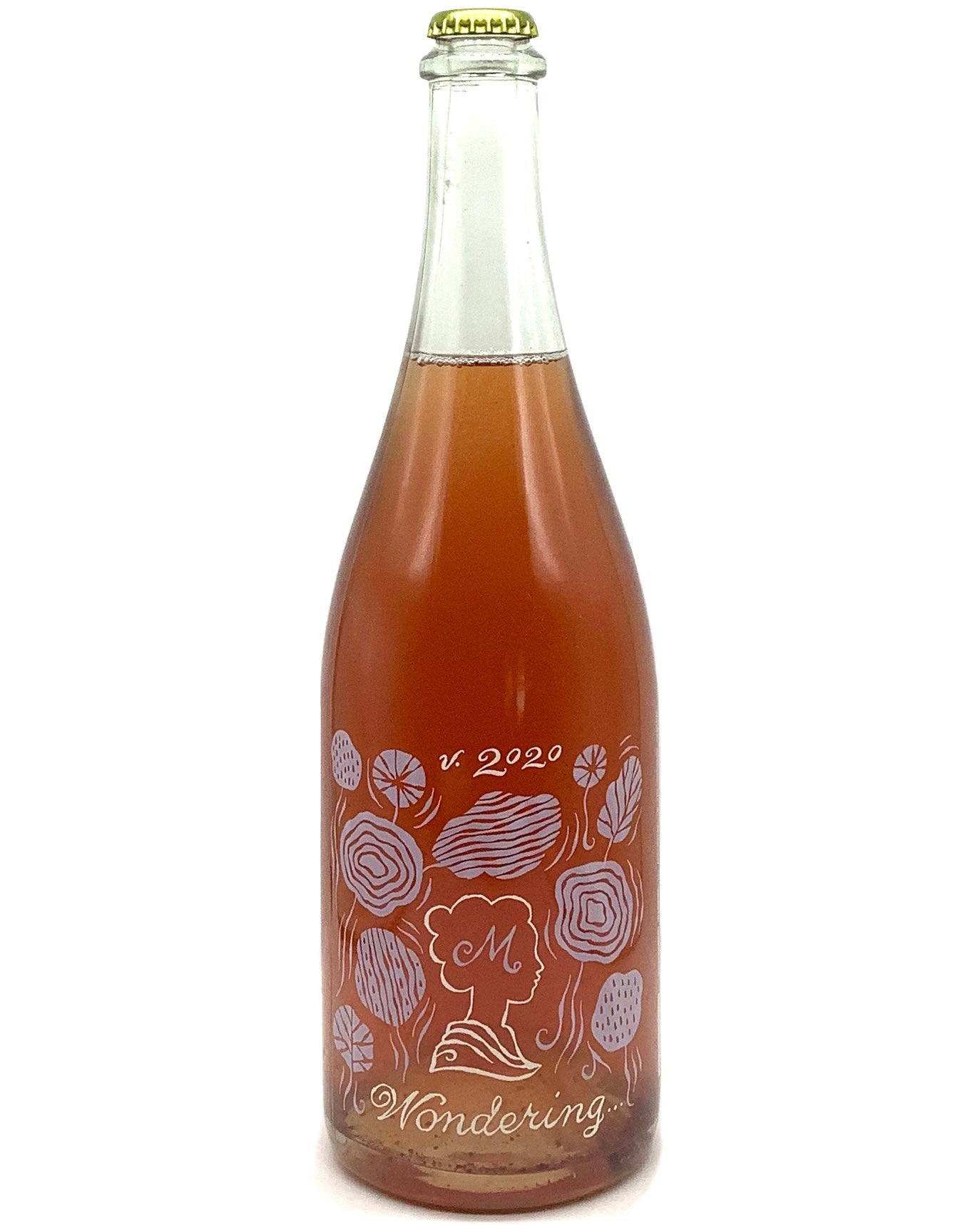 Kivelstadt Cellars, Carignan, Pet Nat Rosé "Wondering" Mendocino County, California 2020 natural newarrival organic petnat vegan