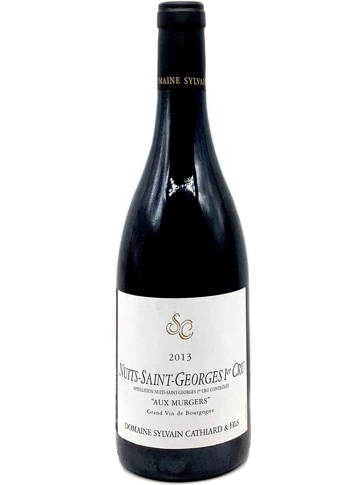 Domaine Sylvain Cathiard, Pinot Noir, Nuits-Saint-Georges 1er Cru Aux Murgers, Côte de Nuits, Burgundy, France 2013 organic