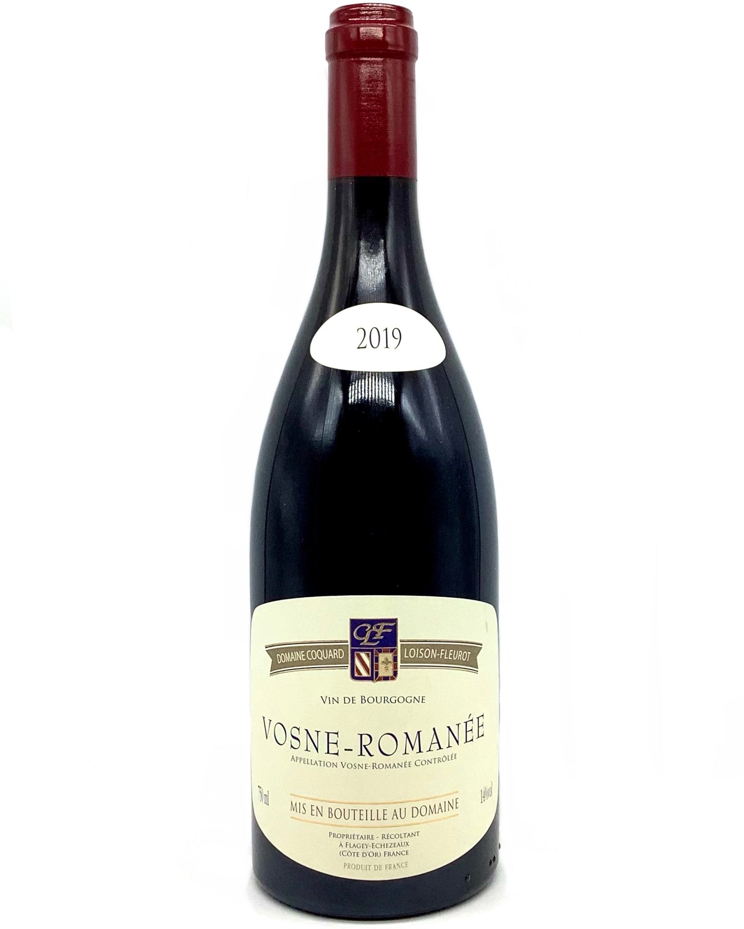 Domaine Coquard Loison-Fleurot, Pinot Noir, Vosne-Romanée, Côte de Nuits, Burgundy, France 2019