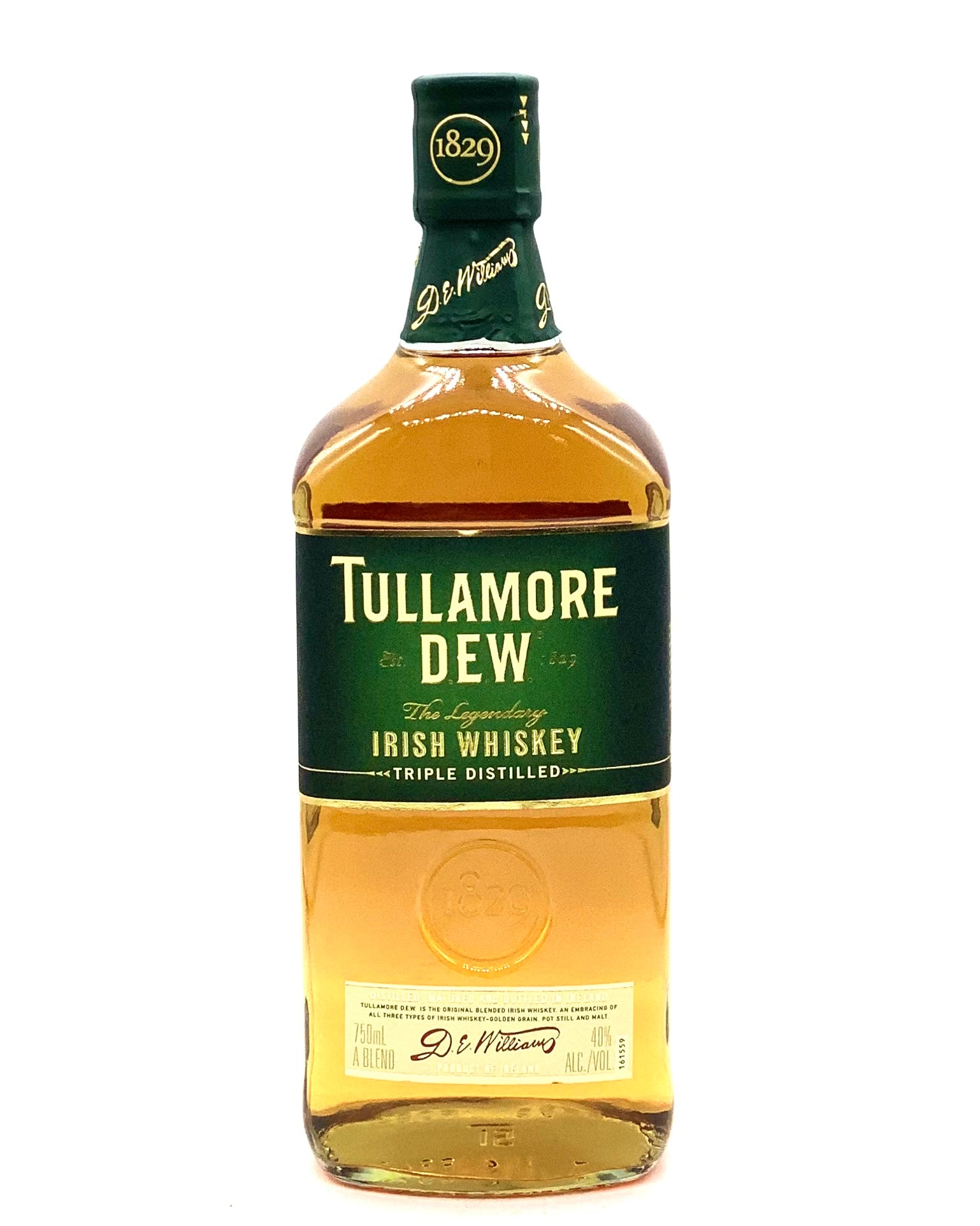 Tullamore D.E.W. Blended Irish Whiskey 750ml