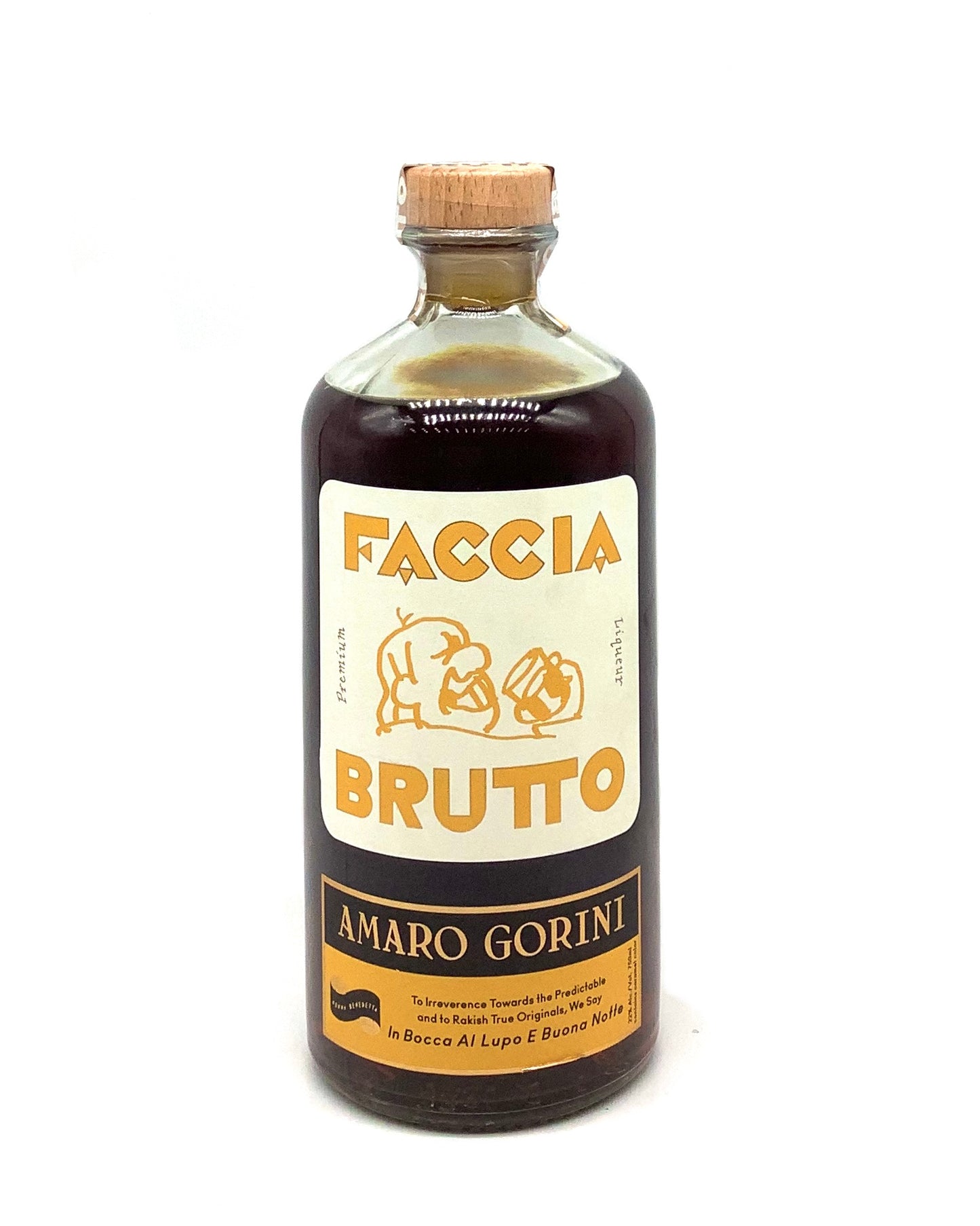 Faccia Brutto Amaro Gorini, Brooklyn NY 750ml