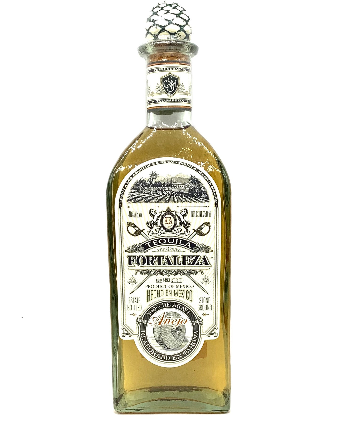 Fortaleza Tequila Añejo 750ml