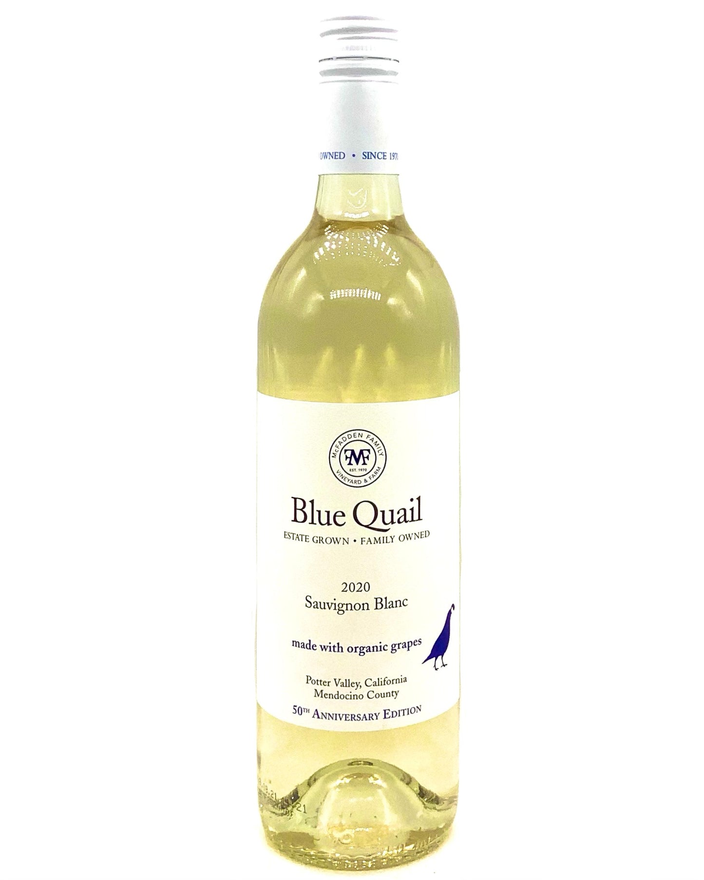 Blue Quail, Sauvignon Blanc, Mendocino County, California 2024 organic