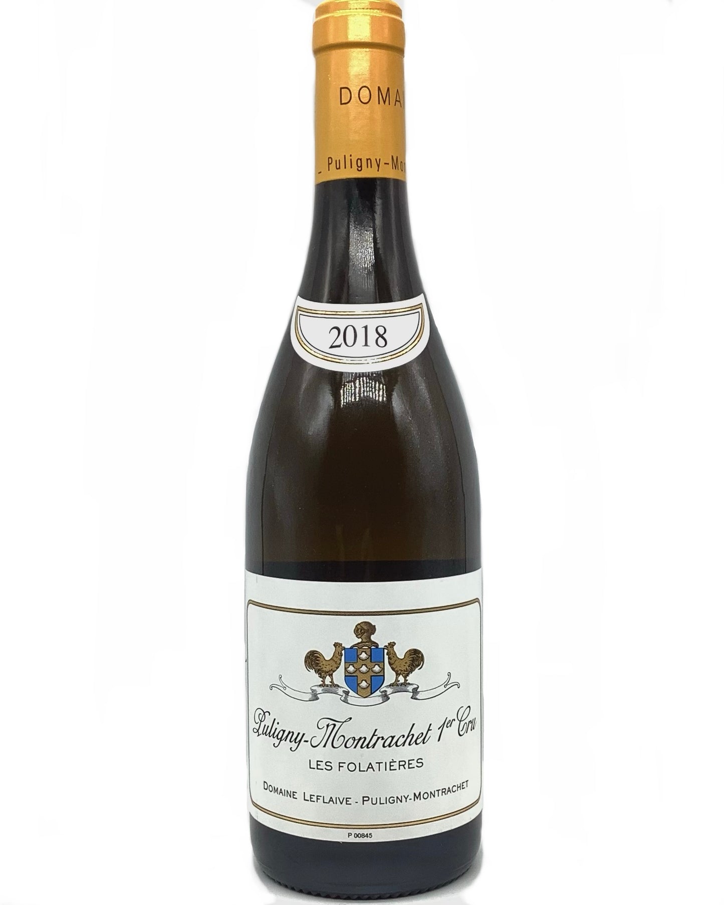 Domaine Leflaive, Chardonnay, Puligny Montrachet 1er Cru Les Folatières, Côte de Beaune, Burgundy, France 2018 biodynamic