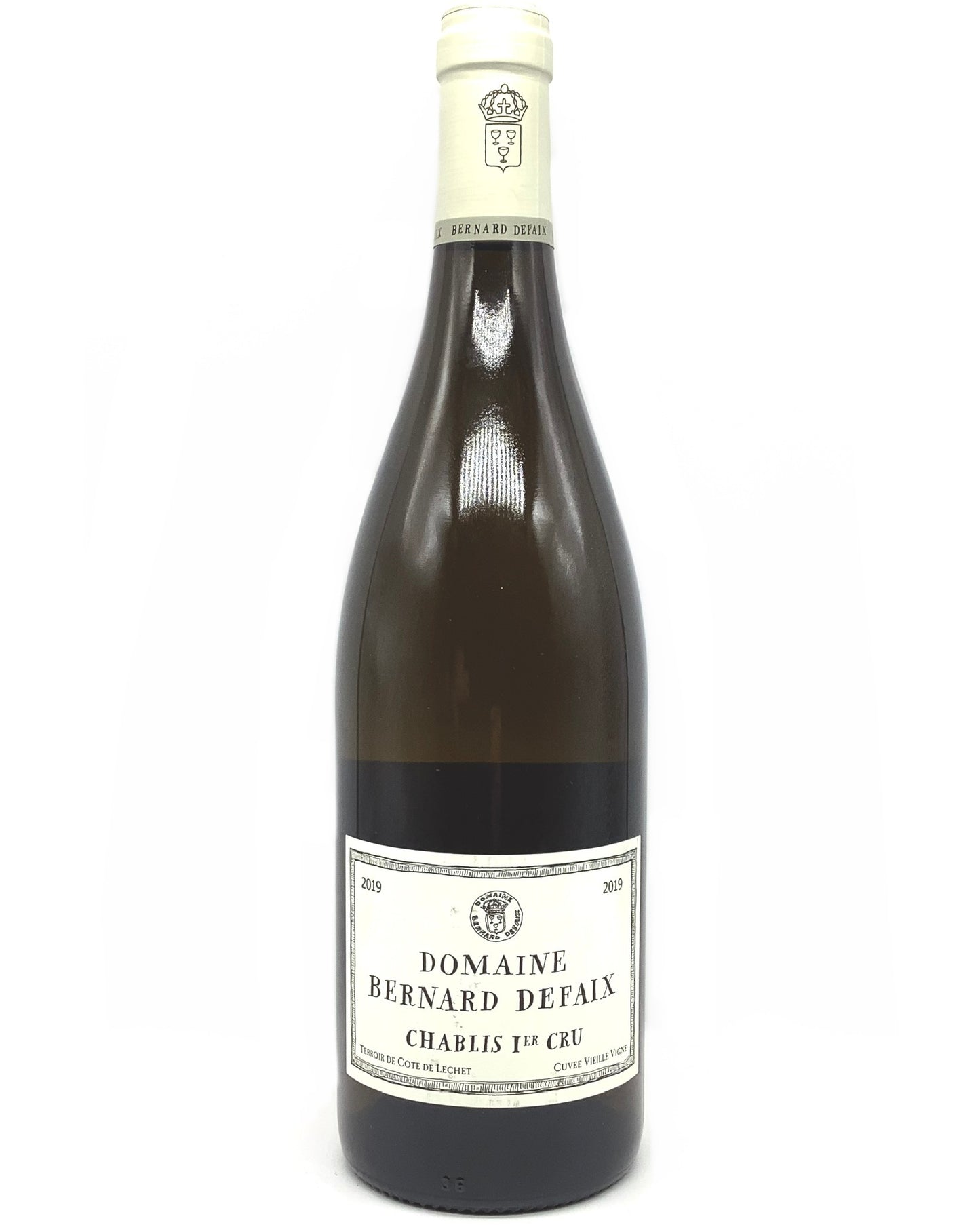 Bernard Defaix, Chardonnay, Chablis 1er Cru, Côte de Lechet, Burgundy, France 2019