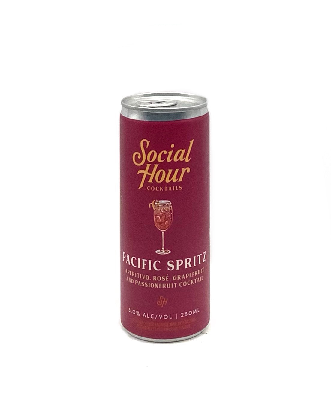 Social Hour Cocktails Passionfruit Pacific Spritz 250ml