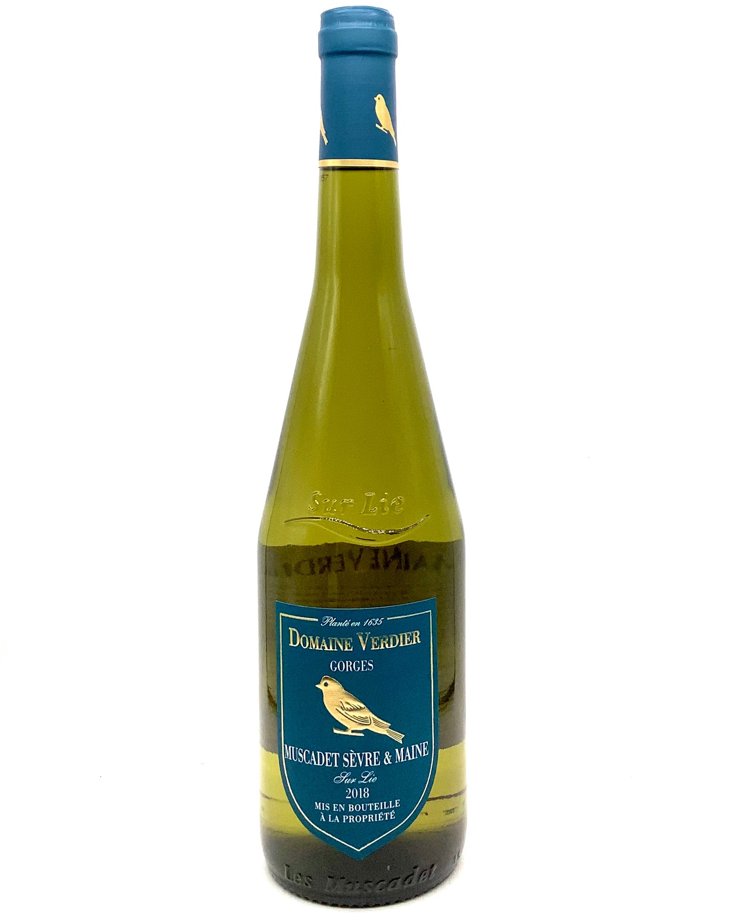 Domaine Verdier, Melon de Borgogne, Muscadet Sèvre et Maine Gorges, Loire Valley, France 2018