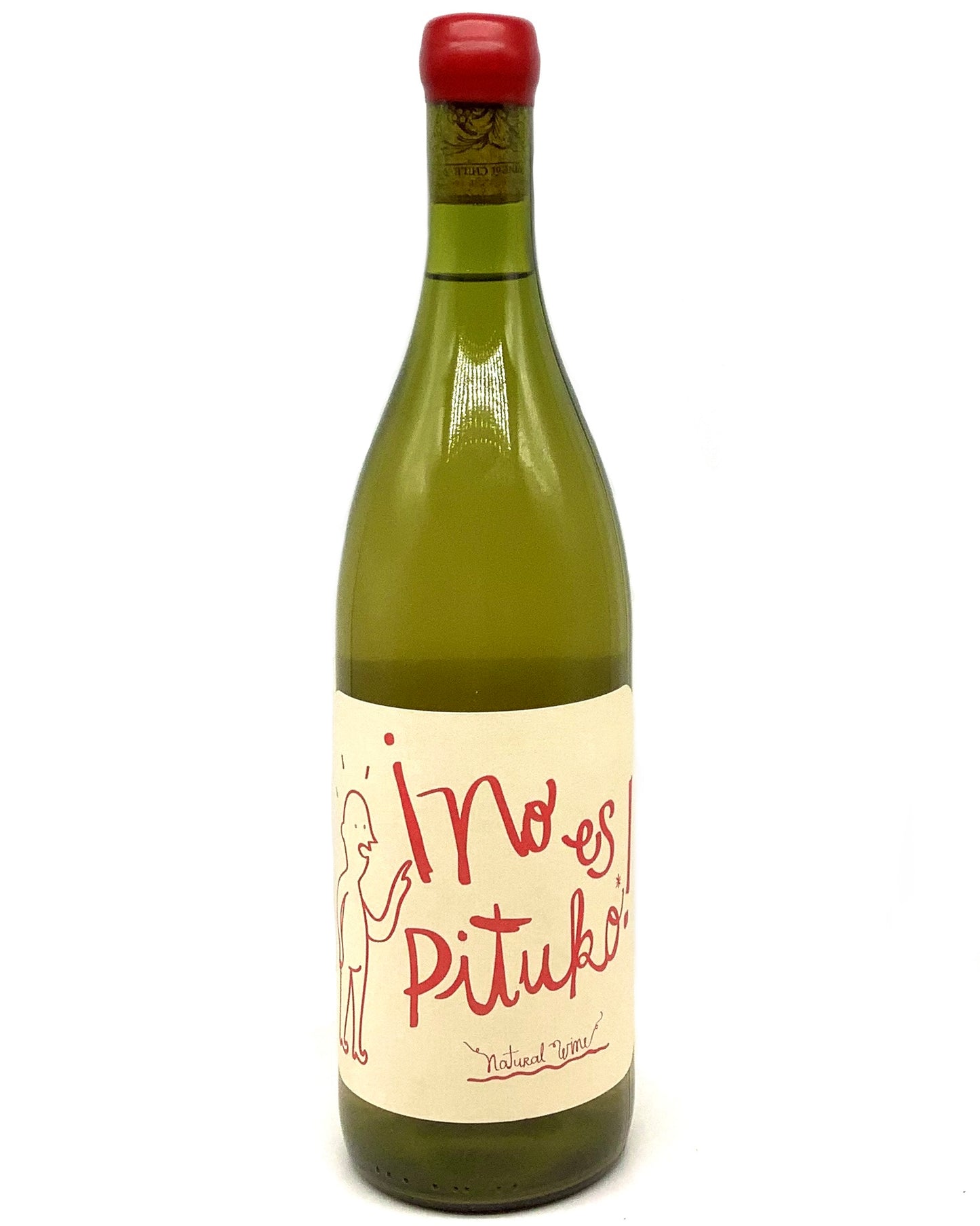 Echeverria, Chardonnay "No Es Pituko" Curico Valley, Chile 2024 lowsulfur natural organic sustainable vegan