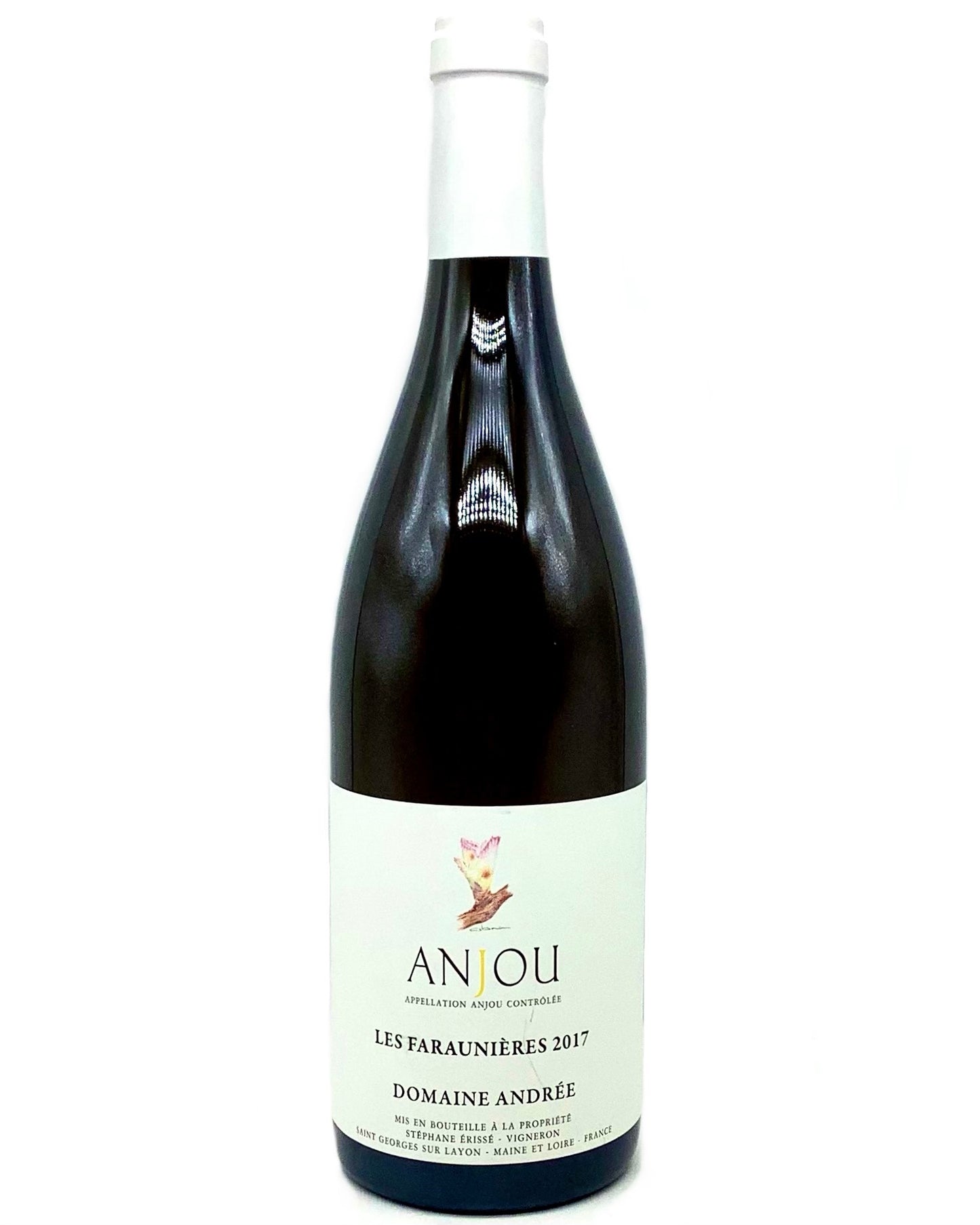 Domaine Andrée, Chenin Blanc, Anjou "Les Faraunières" Loire Valley, France 2017 biodynamic organic