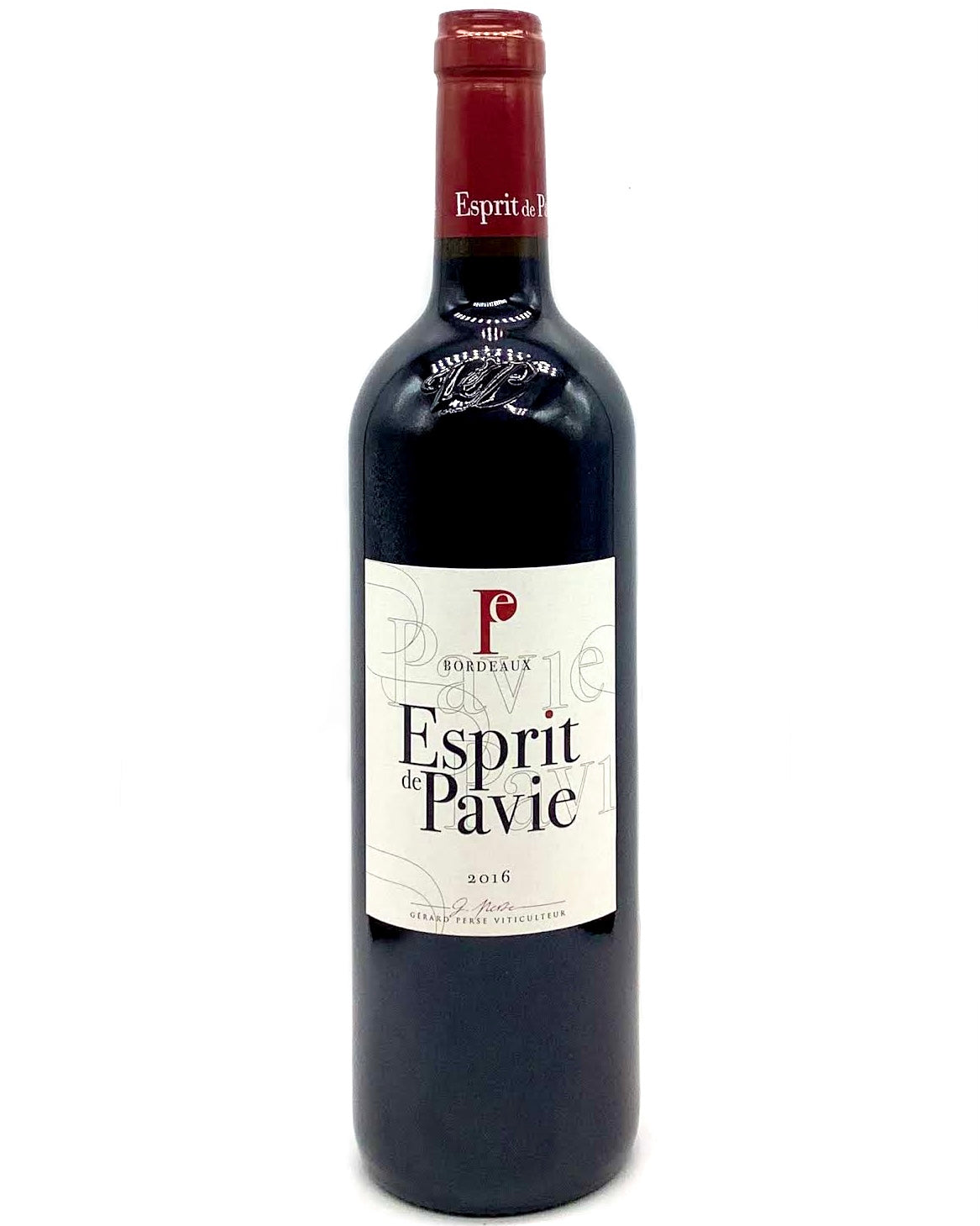 Château Pavie Esprit de Pavie, Merlot & Cabernet Franc, Bordeaux, France 2019