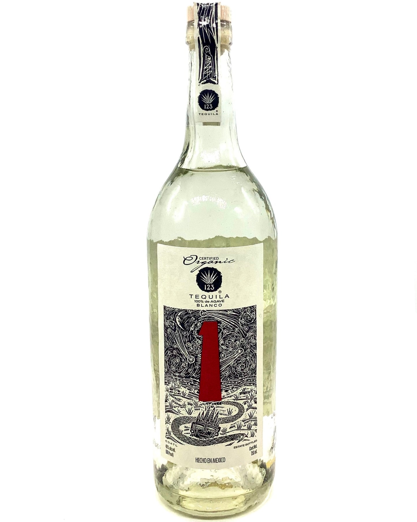 123 Organic Tequila Blanco "1"