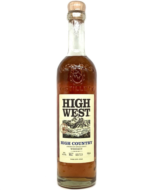 High West "High Country" American Single Malt Whiskey, Utah 750ml newarrival