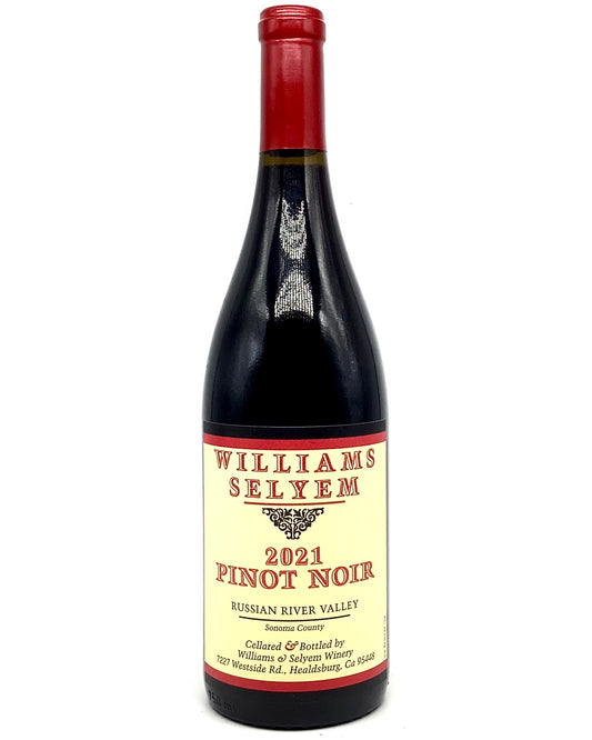 Williams Selyem, Pinot Noir, Russian River Valley, California 2021 newarrival