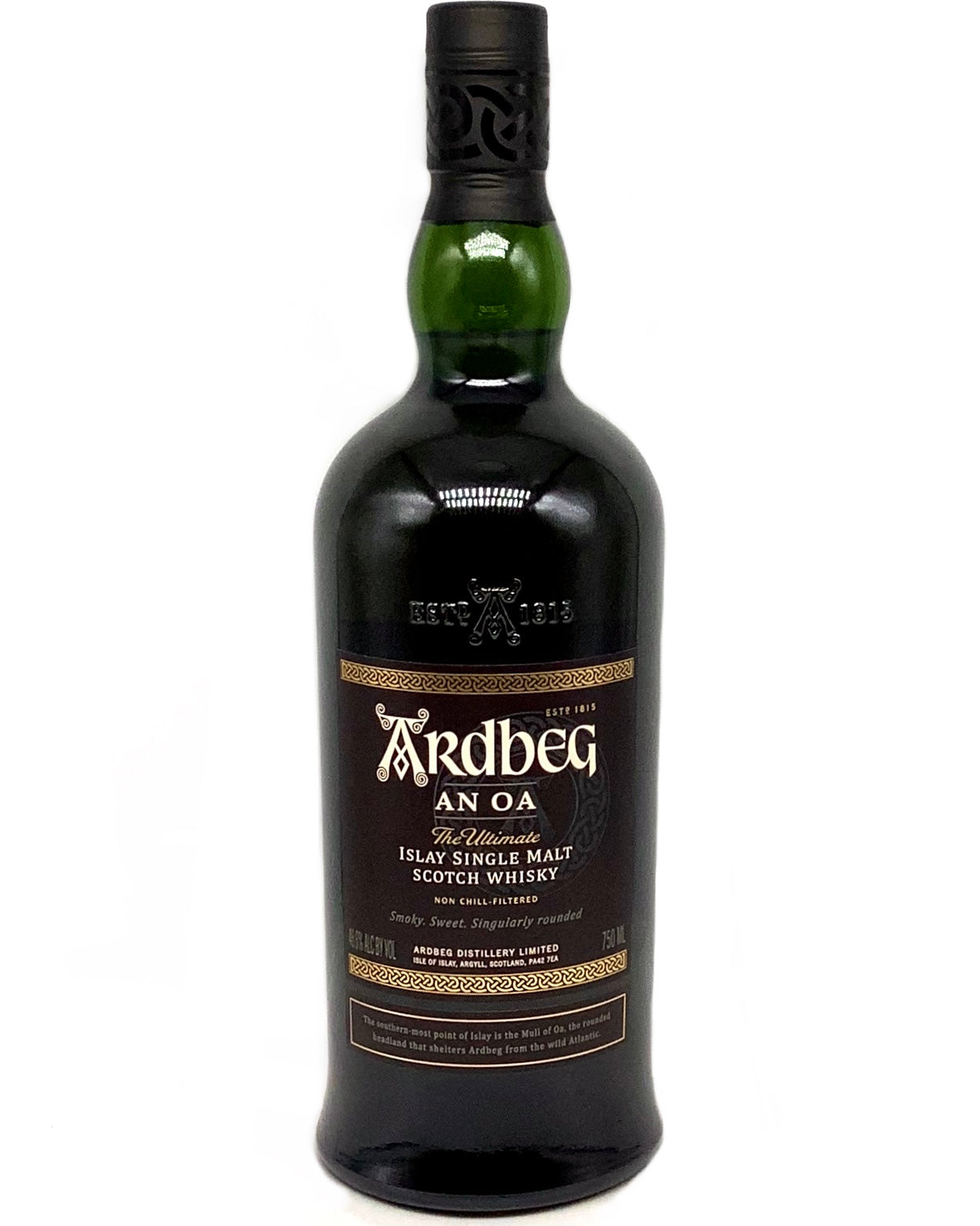 Ardbeg "An Oa" Islay Single Malt Scotch Whisky 750ml newarrival