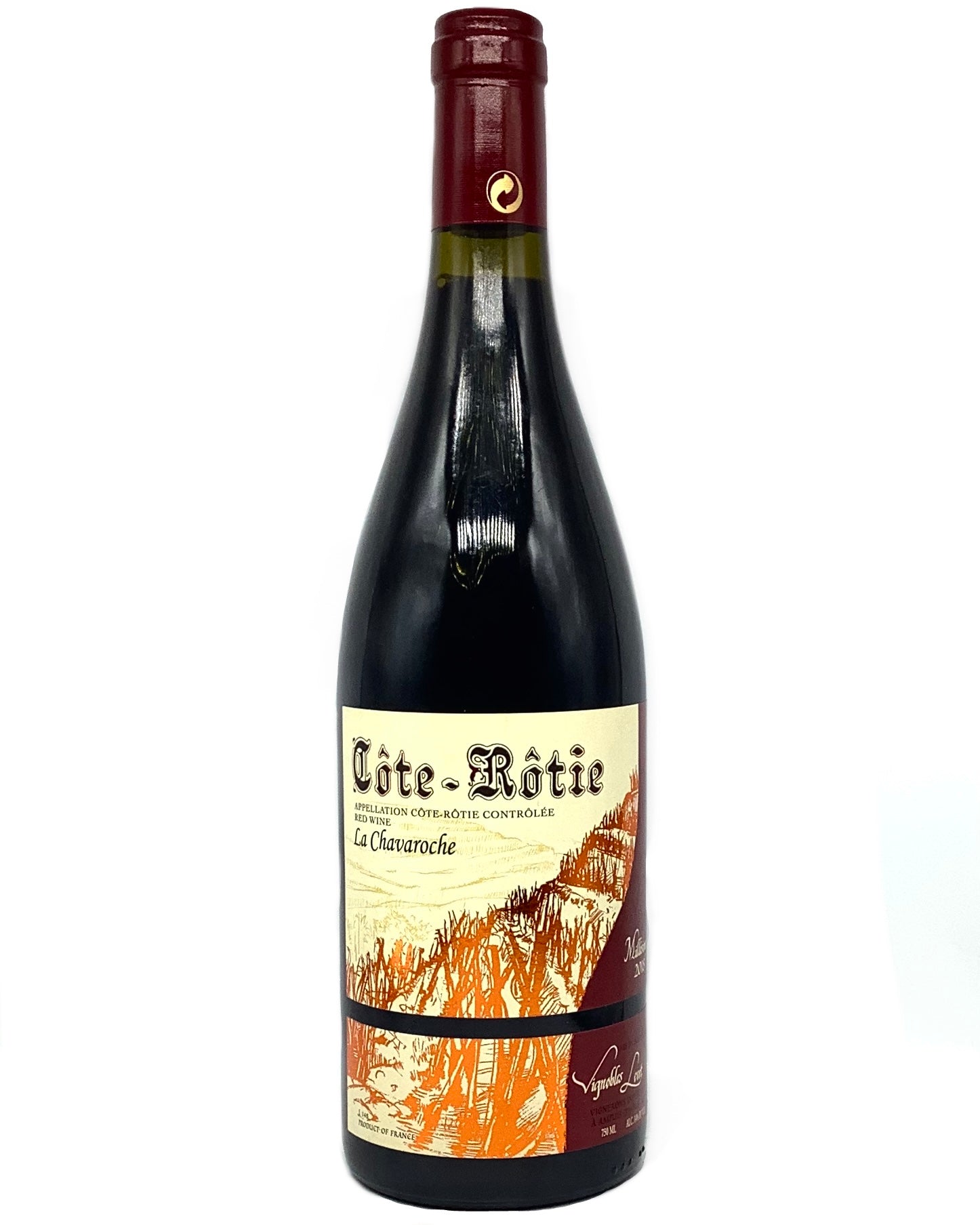 Bernard Levet, Syrah “La Chavaroche” Côte Rotie, Northern Rhône, France 2018