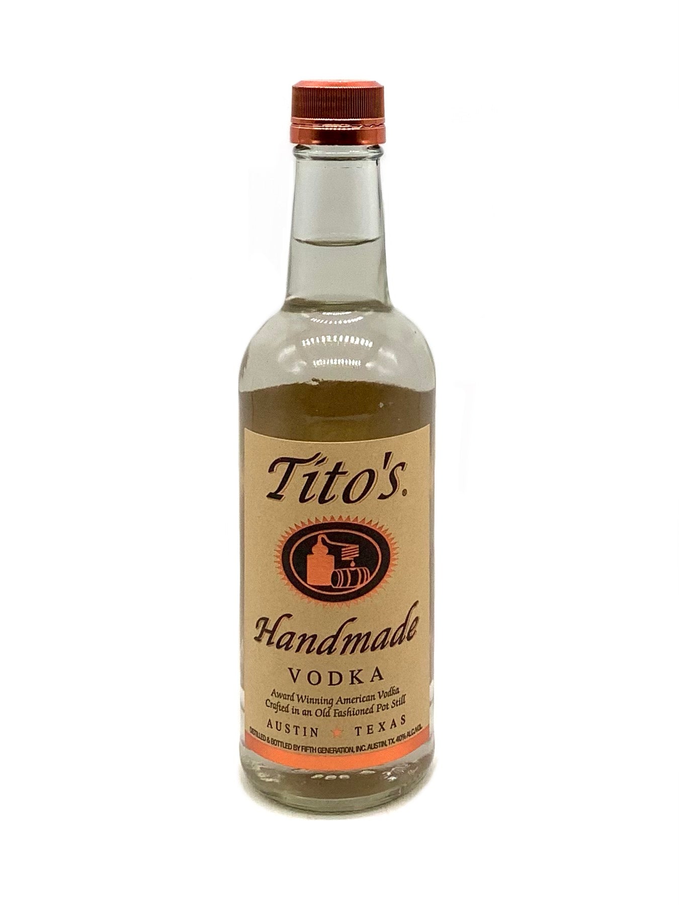 Tito's Handmade Vodka, Austin, Texas 375ml