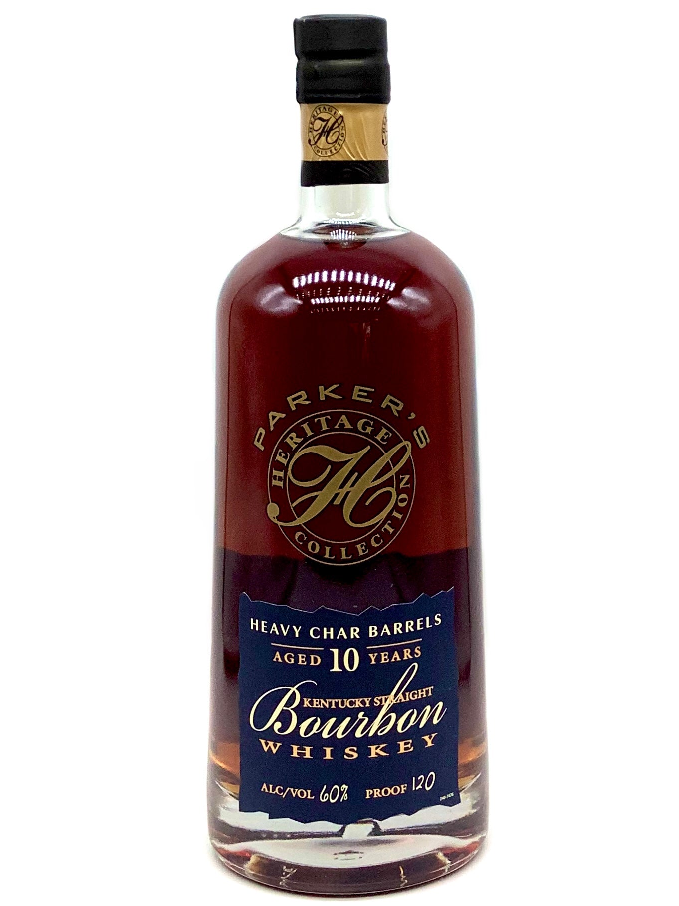 Parker's Heritage Collection Bourbon 10 year Heavy Char Barrels