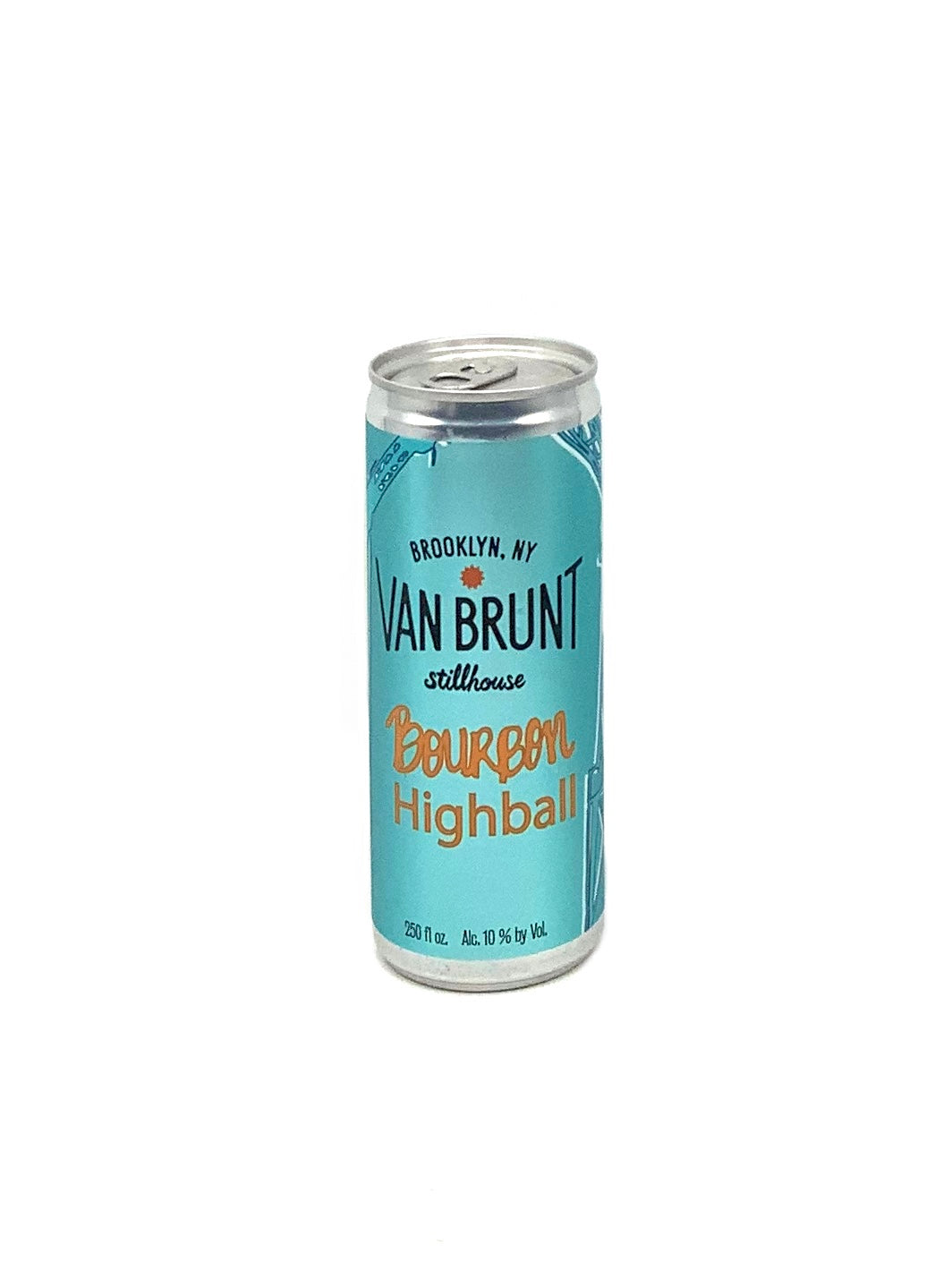 Van Brunt Bourbon Highball Can 250ml