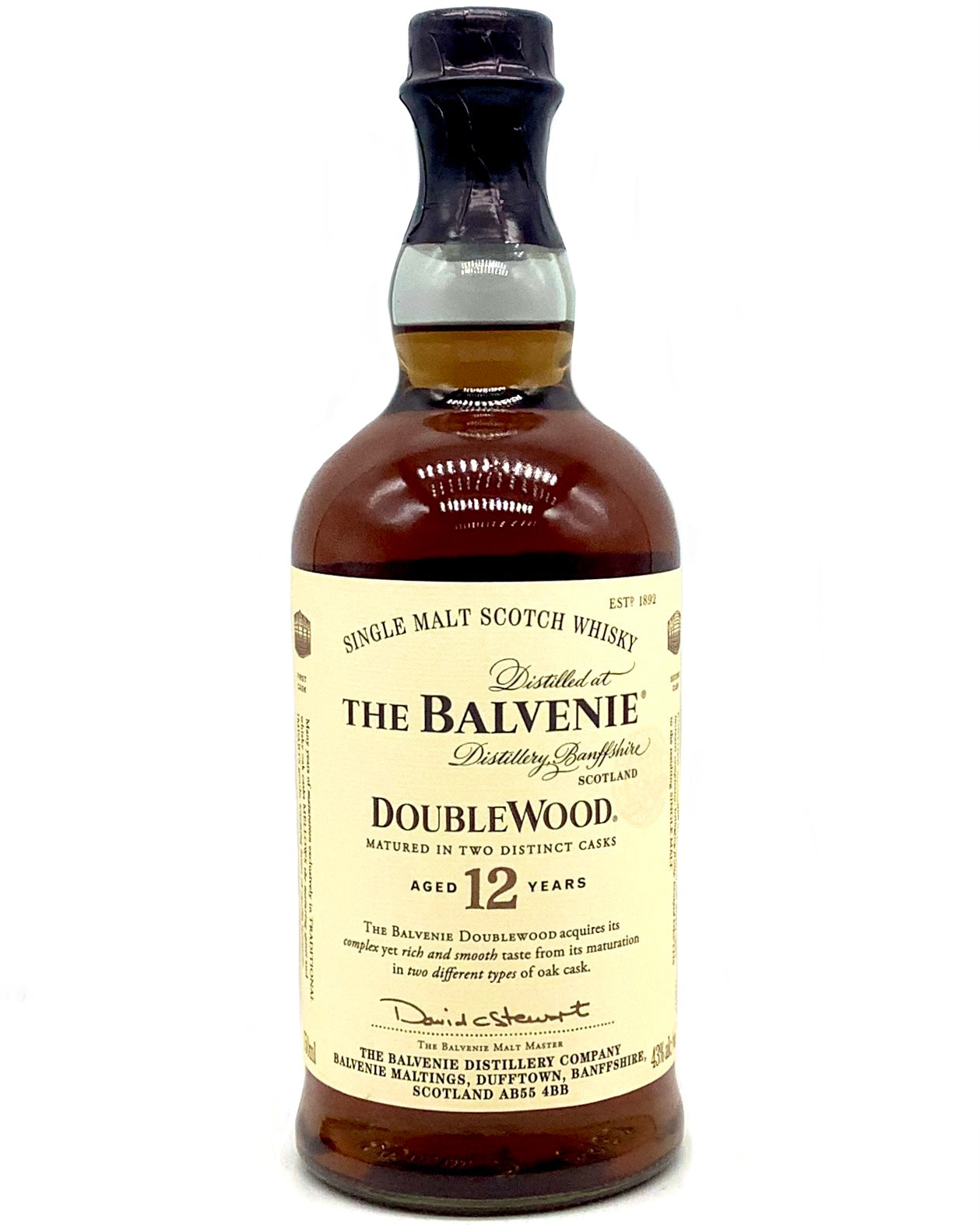 Balvenie 12 Year DoubleWood Single Malt Scotch Whisky 750ml