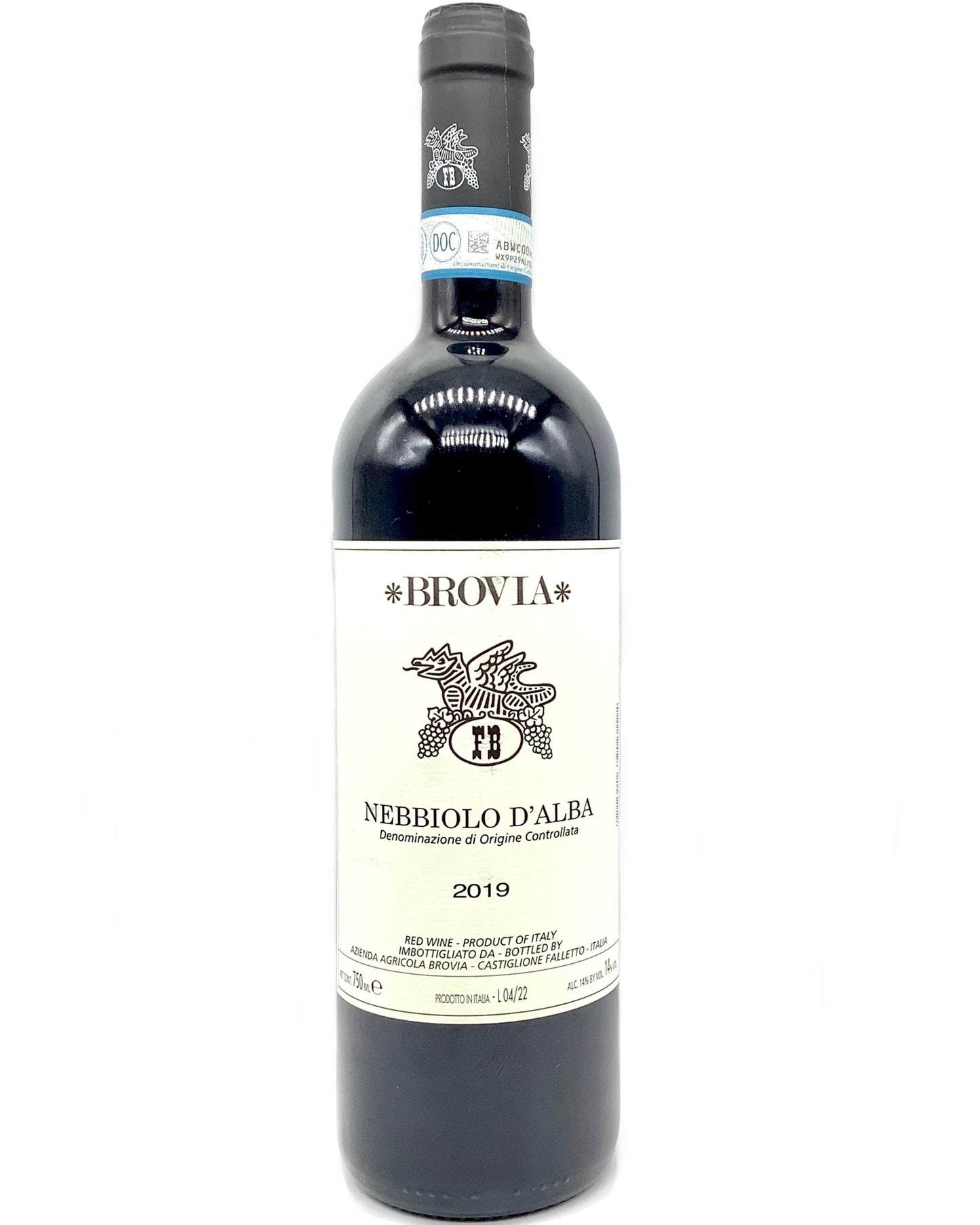 Brovia, Nebbiolo d'Alba, Piedmont, Italy 2019 organic