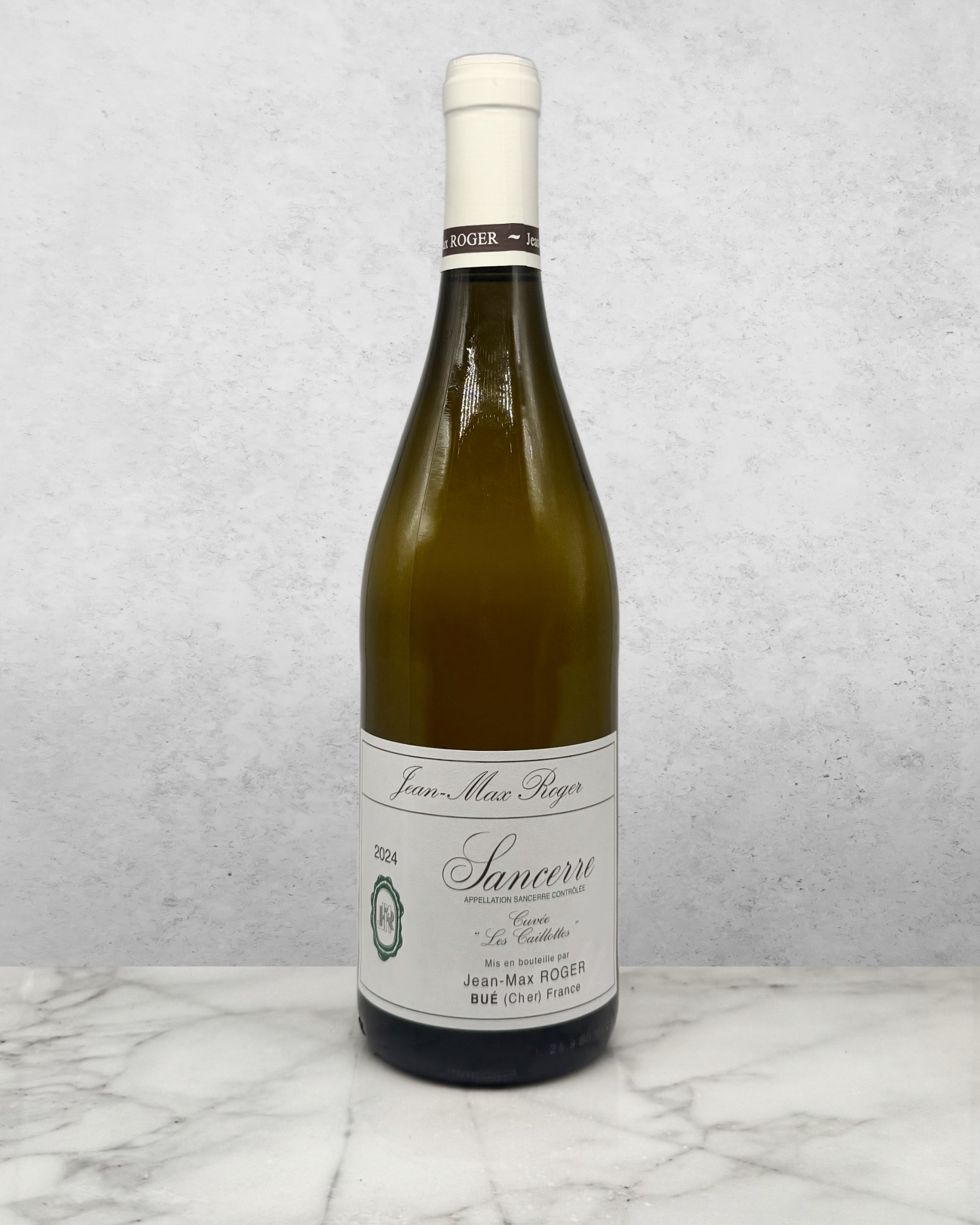 Jean-Max Roger, Sauvignon Blanc "Marnes et Caillottes" Sancerre, Loire Valley, France 2024