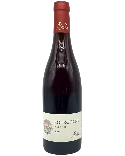 Domaine Merlin, Pinot Noir, Bourgogne Rouge, Burgundy, France 2021 newarrival organic