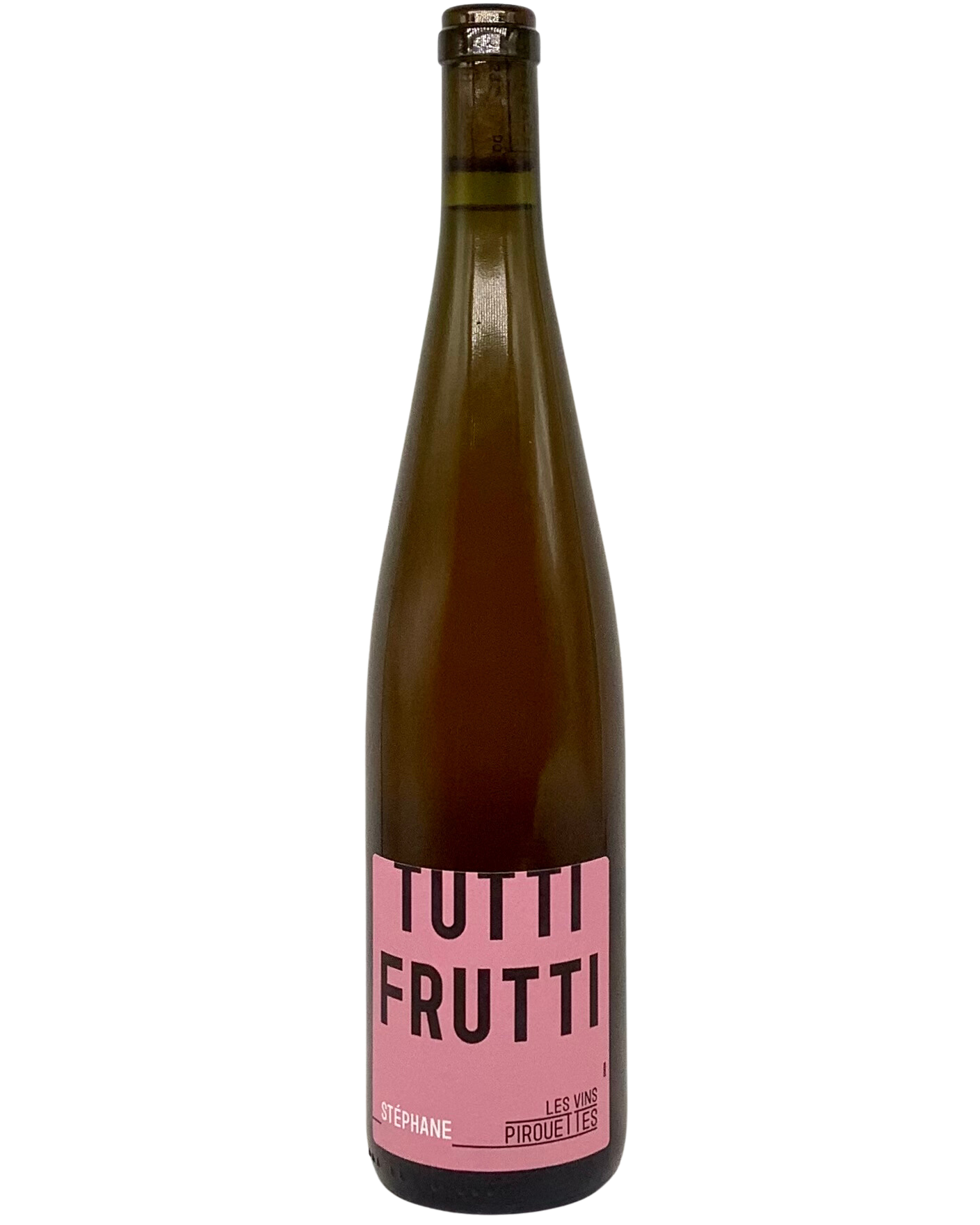 Les Vins Pirouettes "Tutti Frutti de Stéphane" Vin d'Alsace, France 2020 biodynamic newarrival orange organic unfiltered vegan