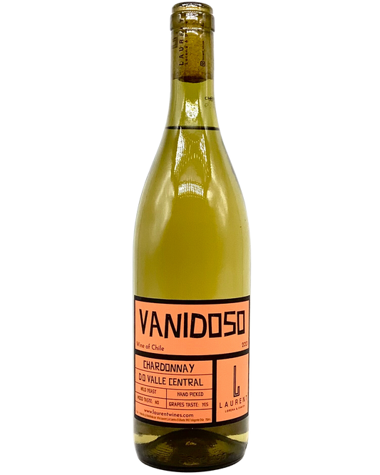 Lorena & Damien Laurent, Chardonnay "Vanidoso" Central Valley, Chile 2021 newarrival