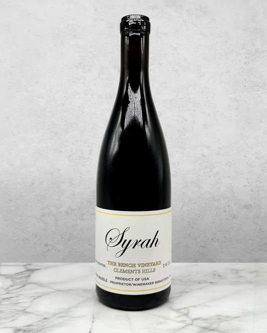 Pax Mahle, Syrah, The Bench Vineyard, Clements Hills, San Joaquin County, California 2023 biodynamic sustainable vegan