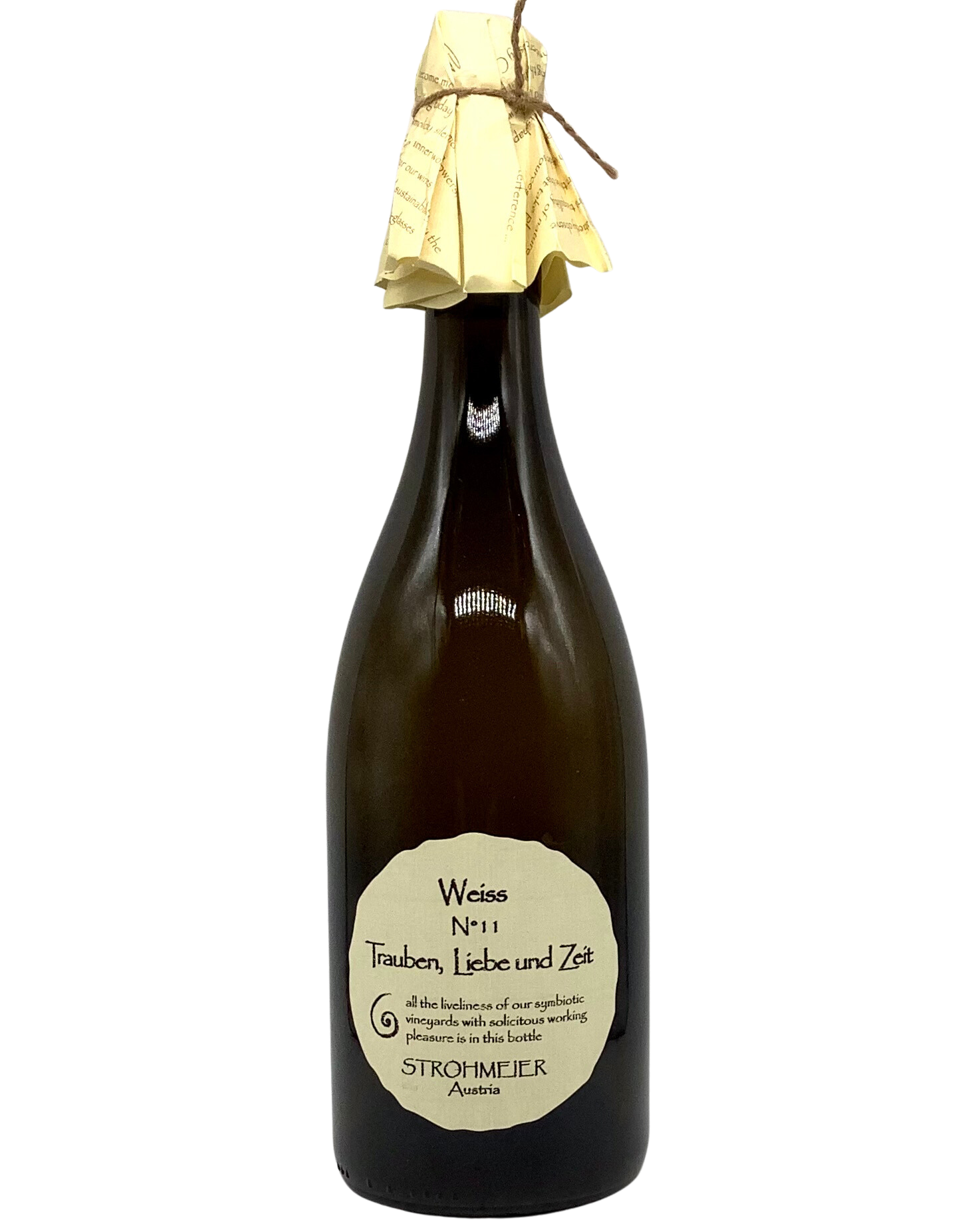 Strohmeier, Pinot Blanc & Chardonnay "Trauben, Liebe und Zeit Weiss No. 11" Styria, Austria 2020 biodynamic newarrival organic