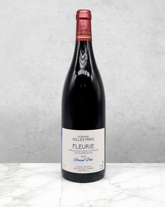Domaine Gilles Paris, Gamay, Fleurie "Grand Pré" Beaujolais, France 2023 biodynamic newarrival organic