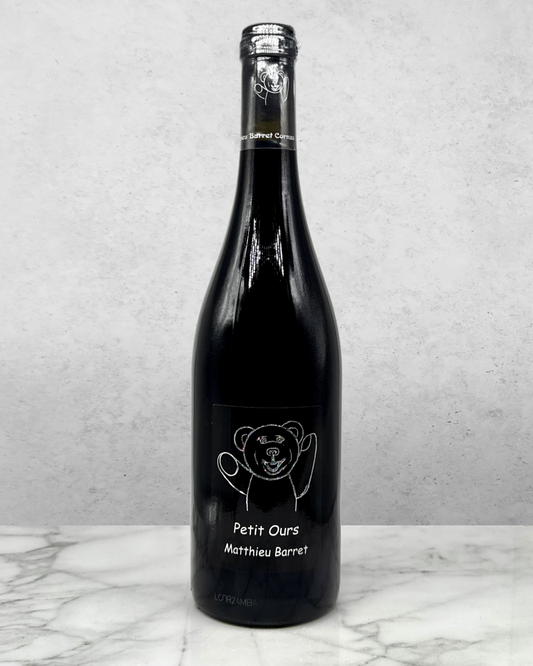 Matthieu Barret, Syrah "Petit Ours" Côtes du Rhône, Northern Rhône, France 2024 biodynamic organic