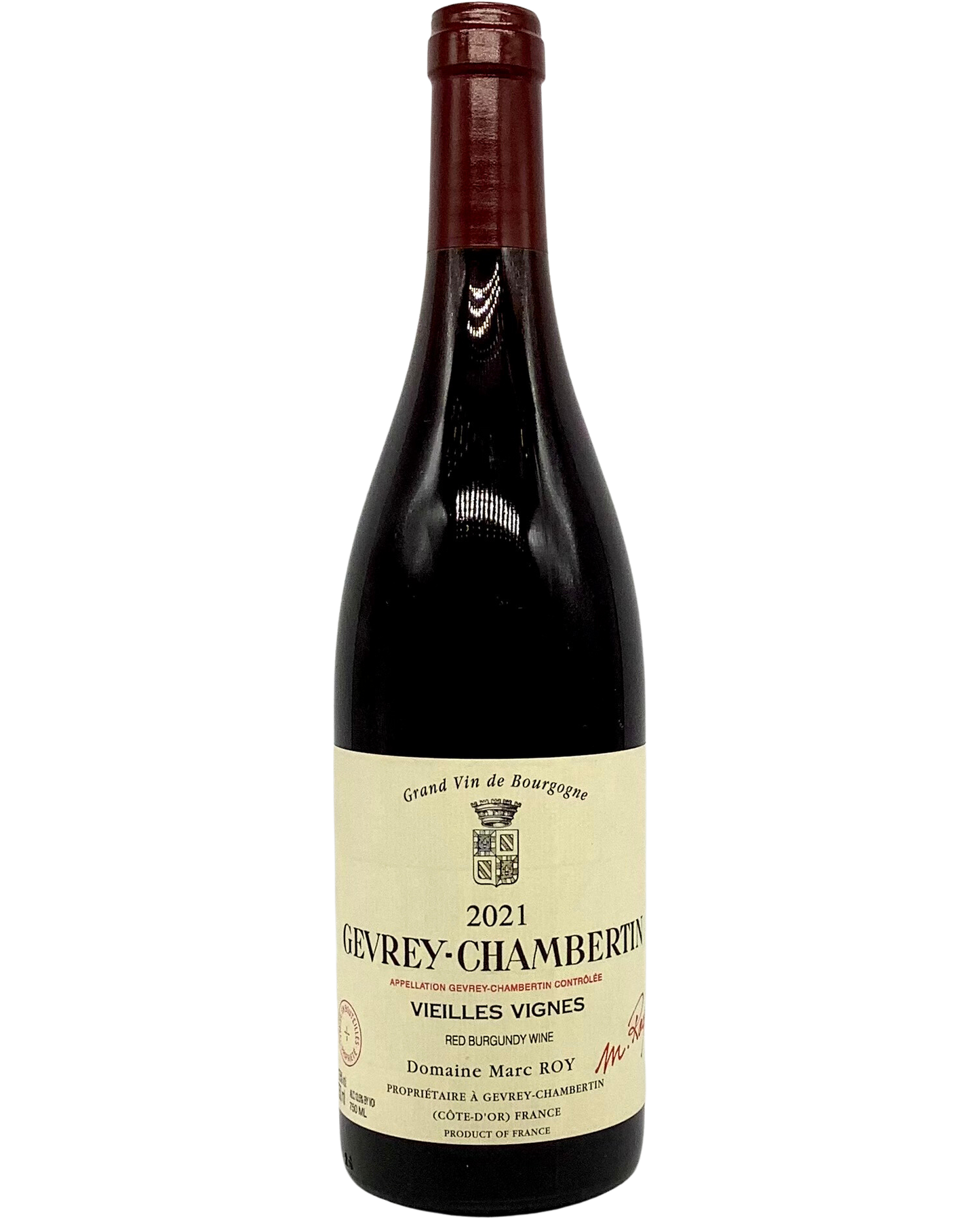 Domaine Marc Roy, Pinot Noir, Gevrey-Chambertin Vieilles Vignes, Côte de Nuits, Burgundy, France 2021 newarrival