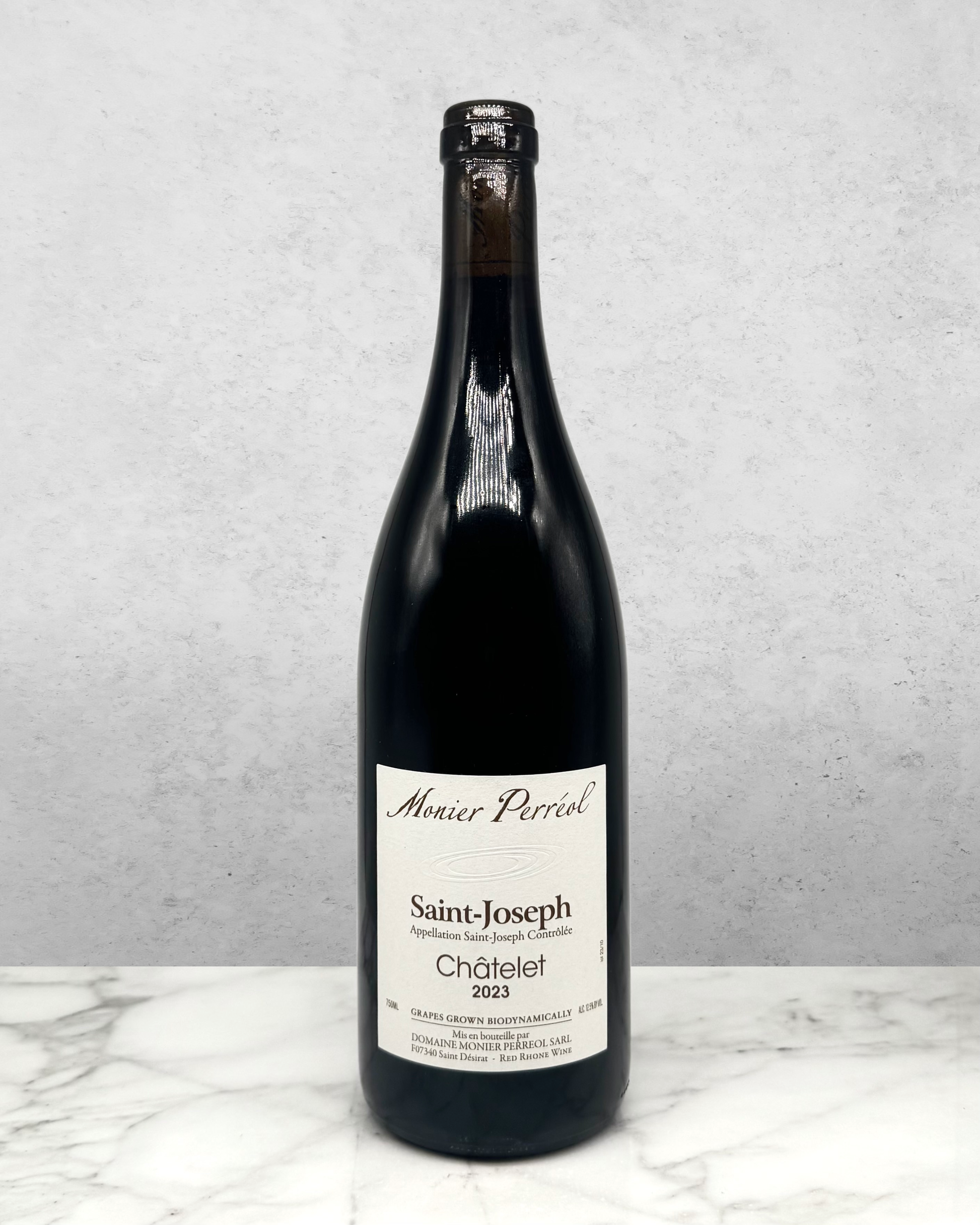 Monier Perréol, Syrah, Châtelet, Saint-Joseph, Northern Rhône, France 2023 biodynamic newarrival orange