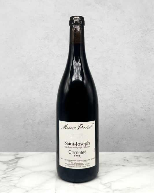 Monier Perréol, Syrah, Châtelet, Saint-Joseph, Northern Rhône, France 2023 biodynamic newarrival orange