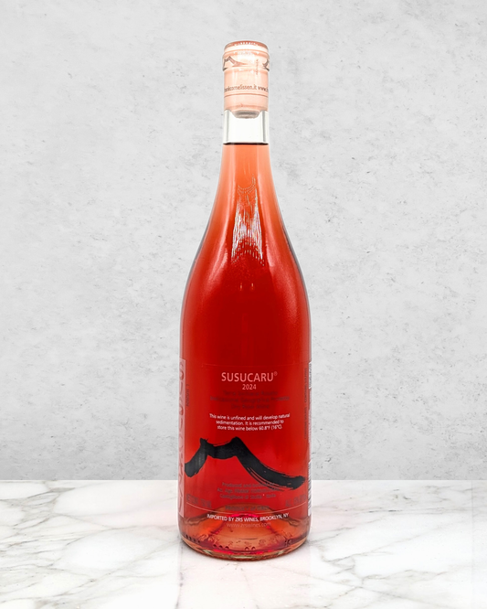 Frank Cornelissen "Susucaru" Rosato, Terre Siciliane IGP, Sicily, Italy 2024 lowsulfur organic vegan
